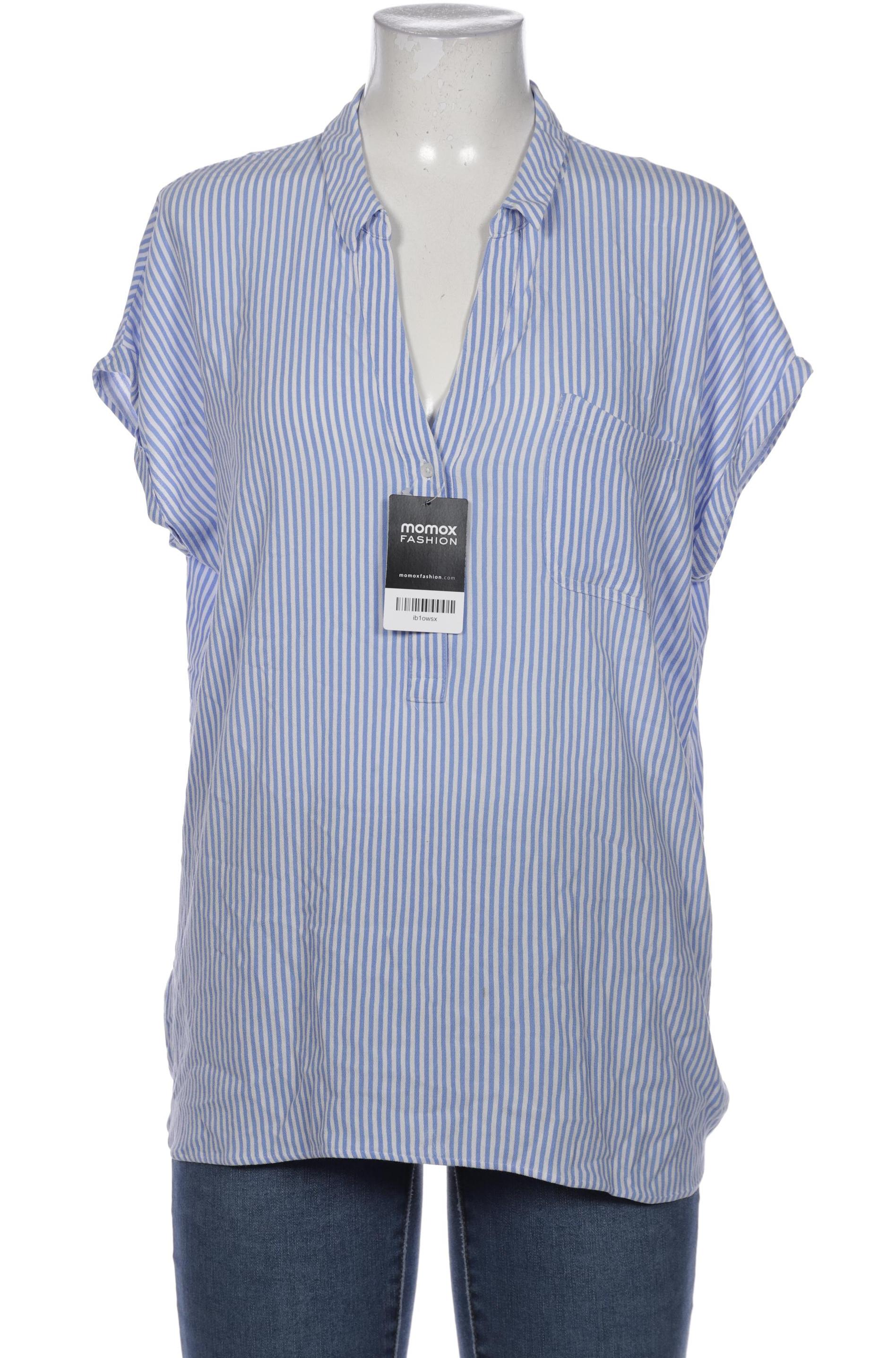 

Comma Damen Bluse, blau, Gr. 40