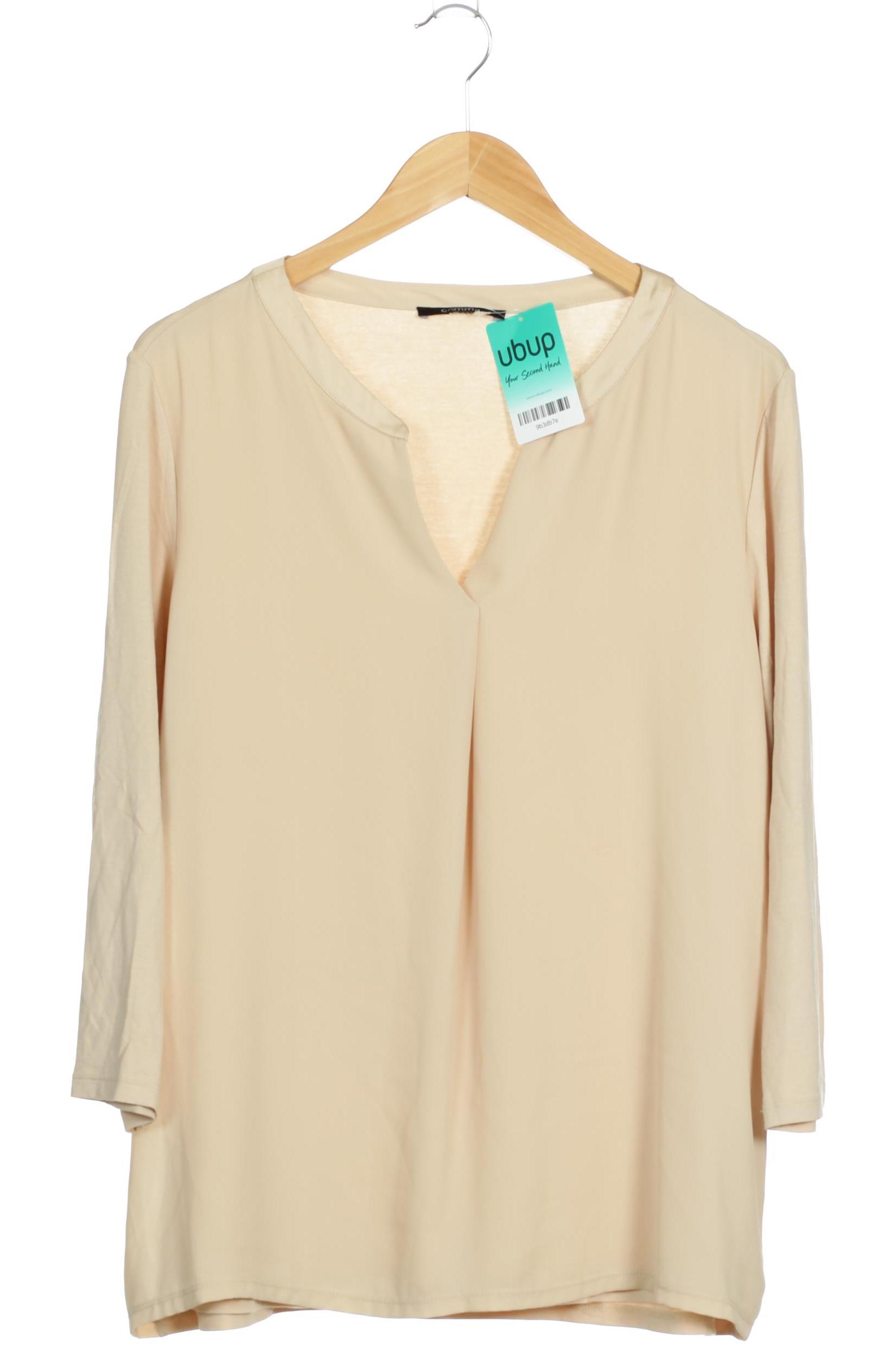 

Comma Damen Bluse, beige, Gr. 44