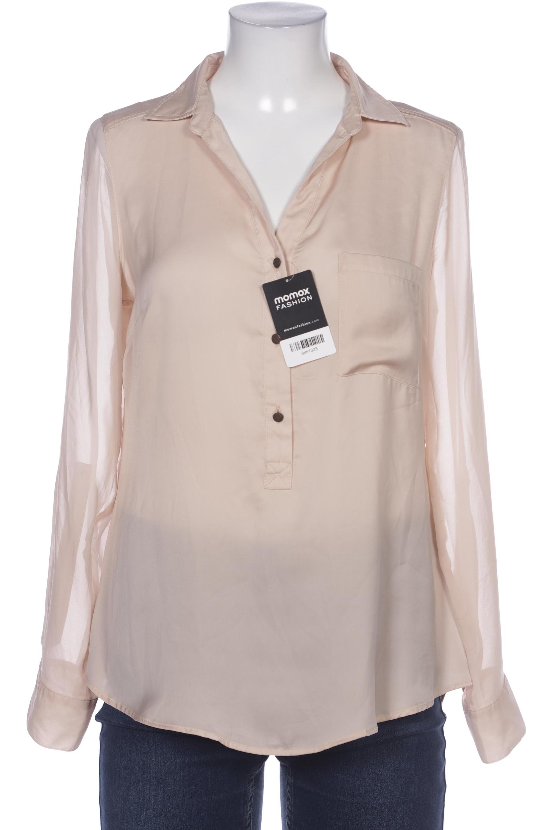 

Comma Damen Bluse, beige, Gr. 38