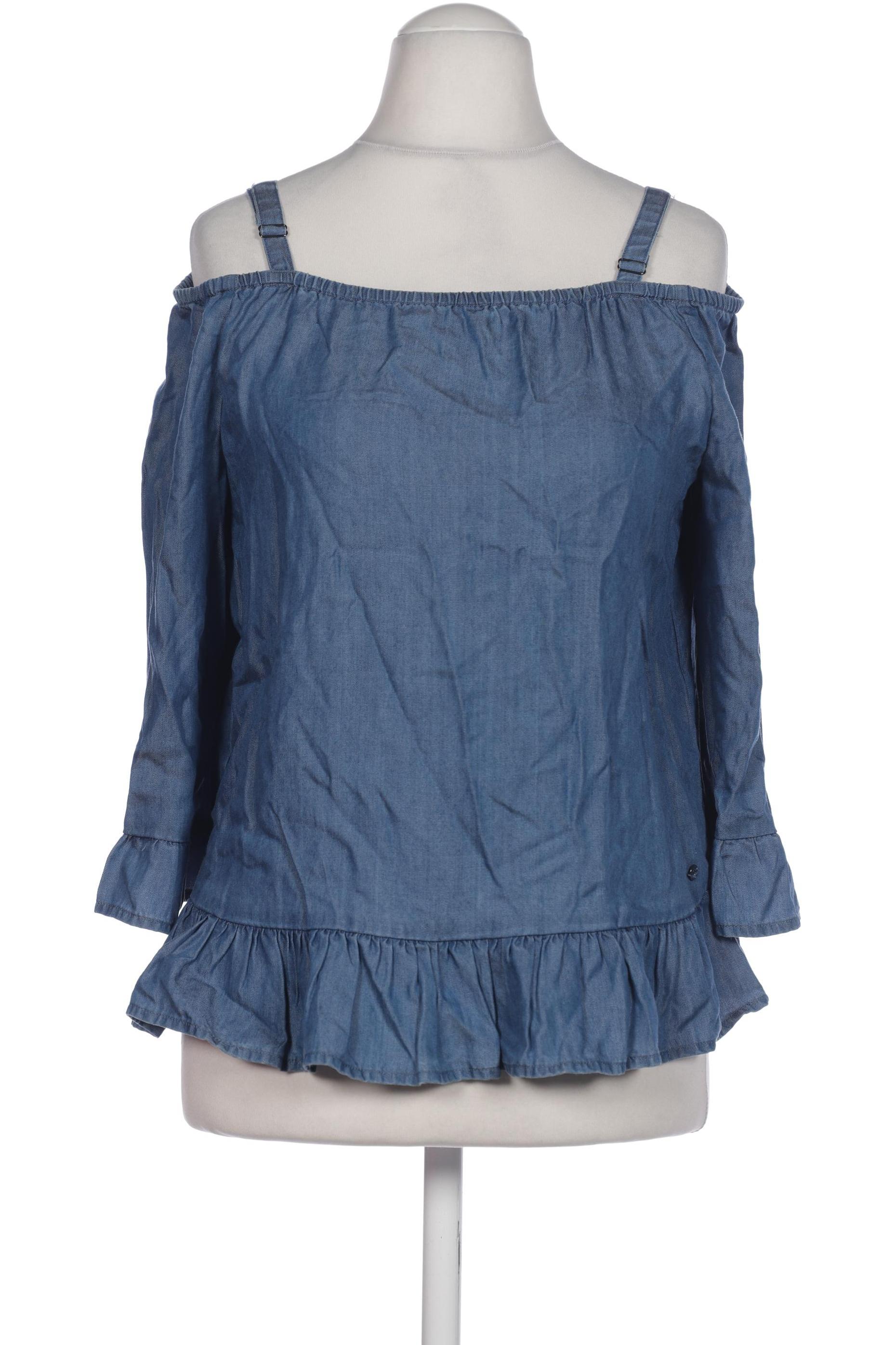 

Comma Damen Bluse, blau, Gr. 38