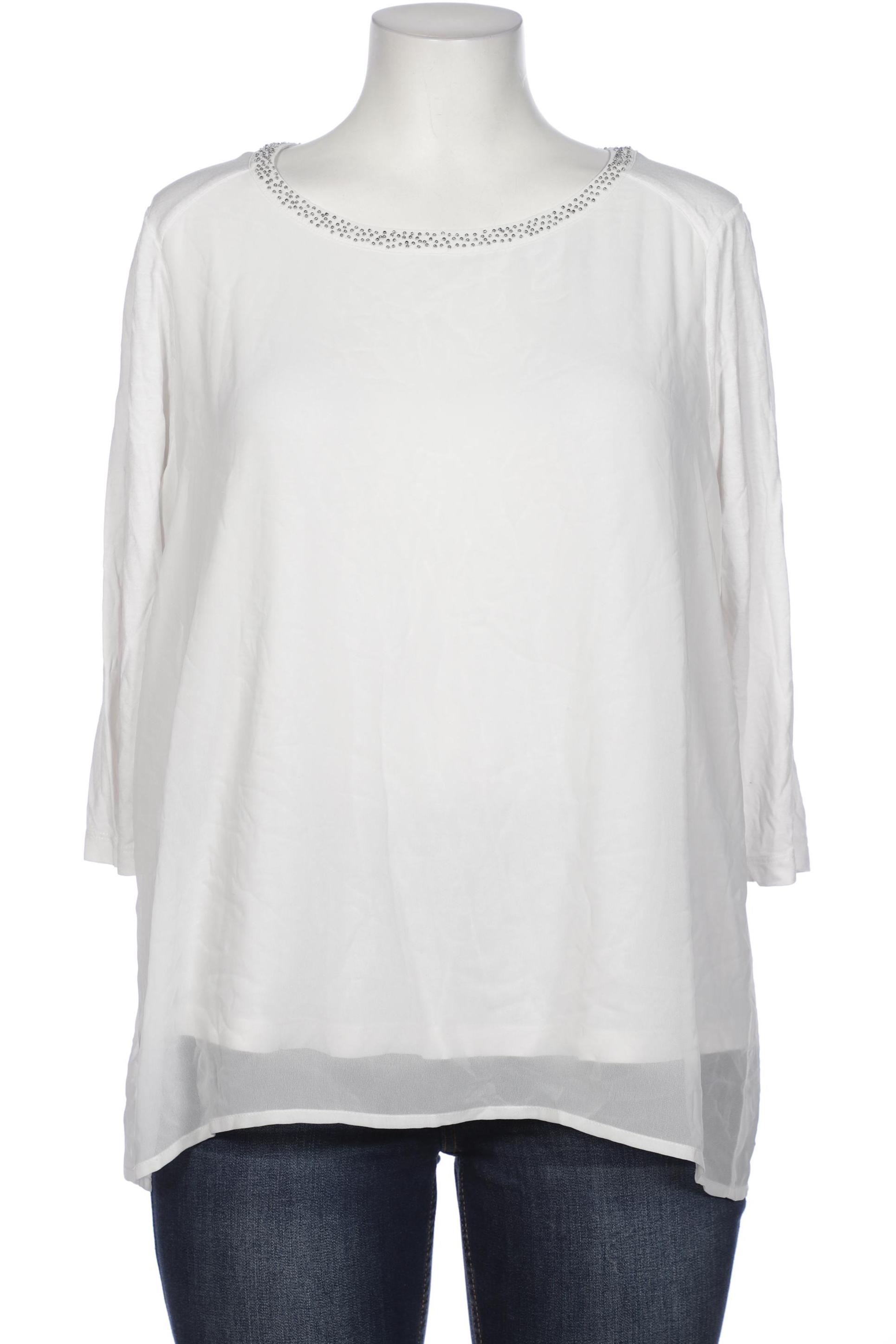 

Comma Damen Bluse, weiß, Gr. 44