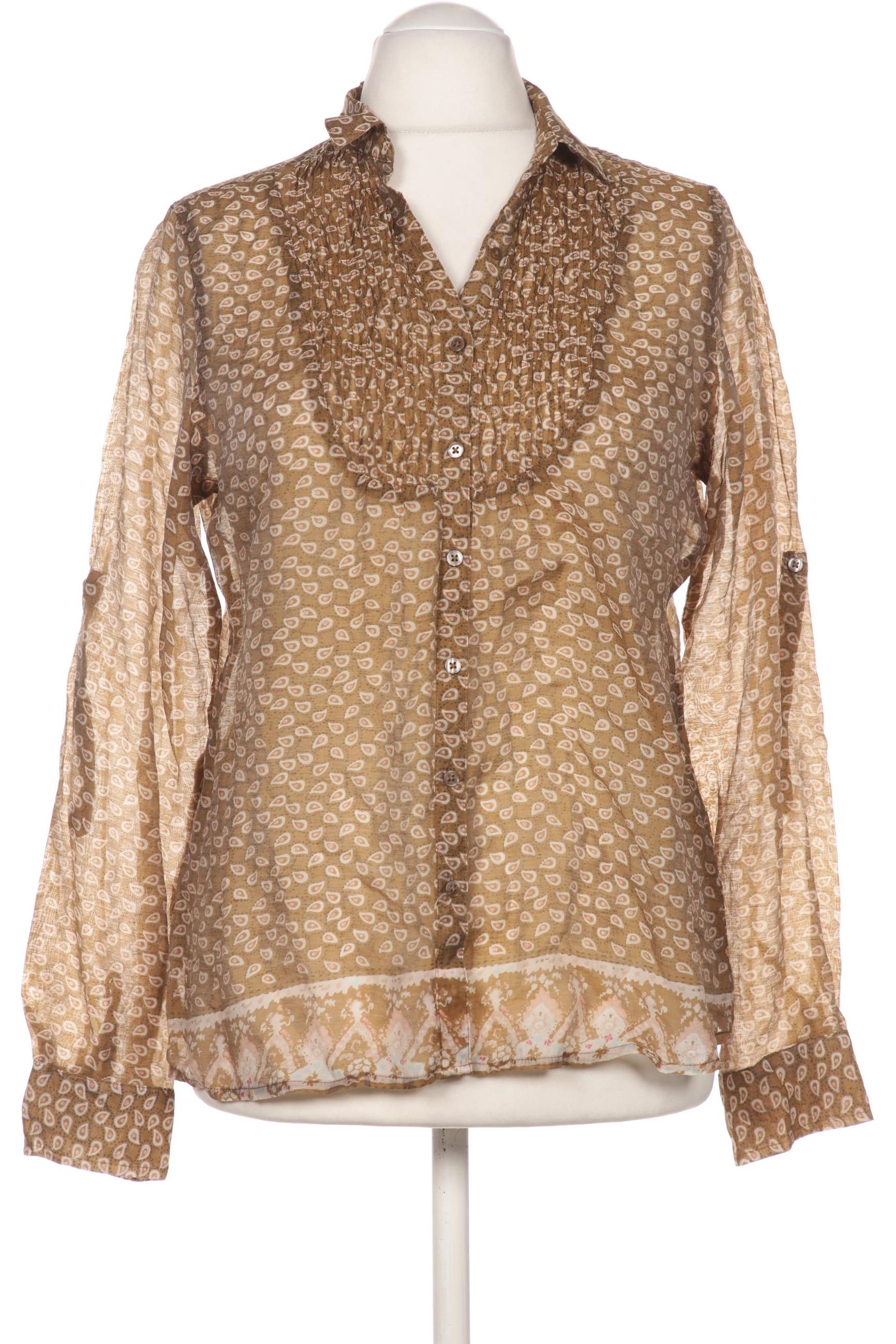 

Comma Damen Bluse, braun, Gr. 42