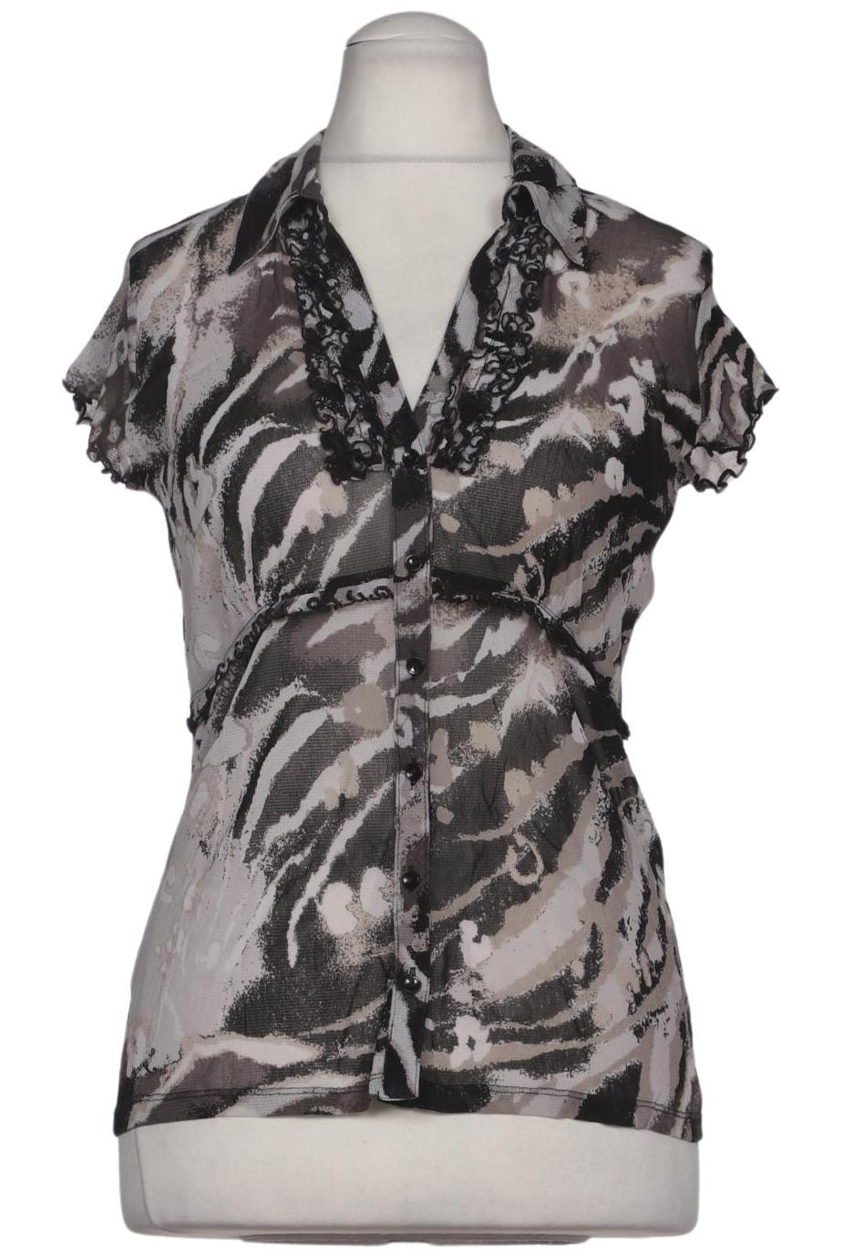 

Comma Damen Bluse, grau, Gr. 38