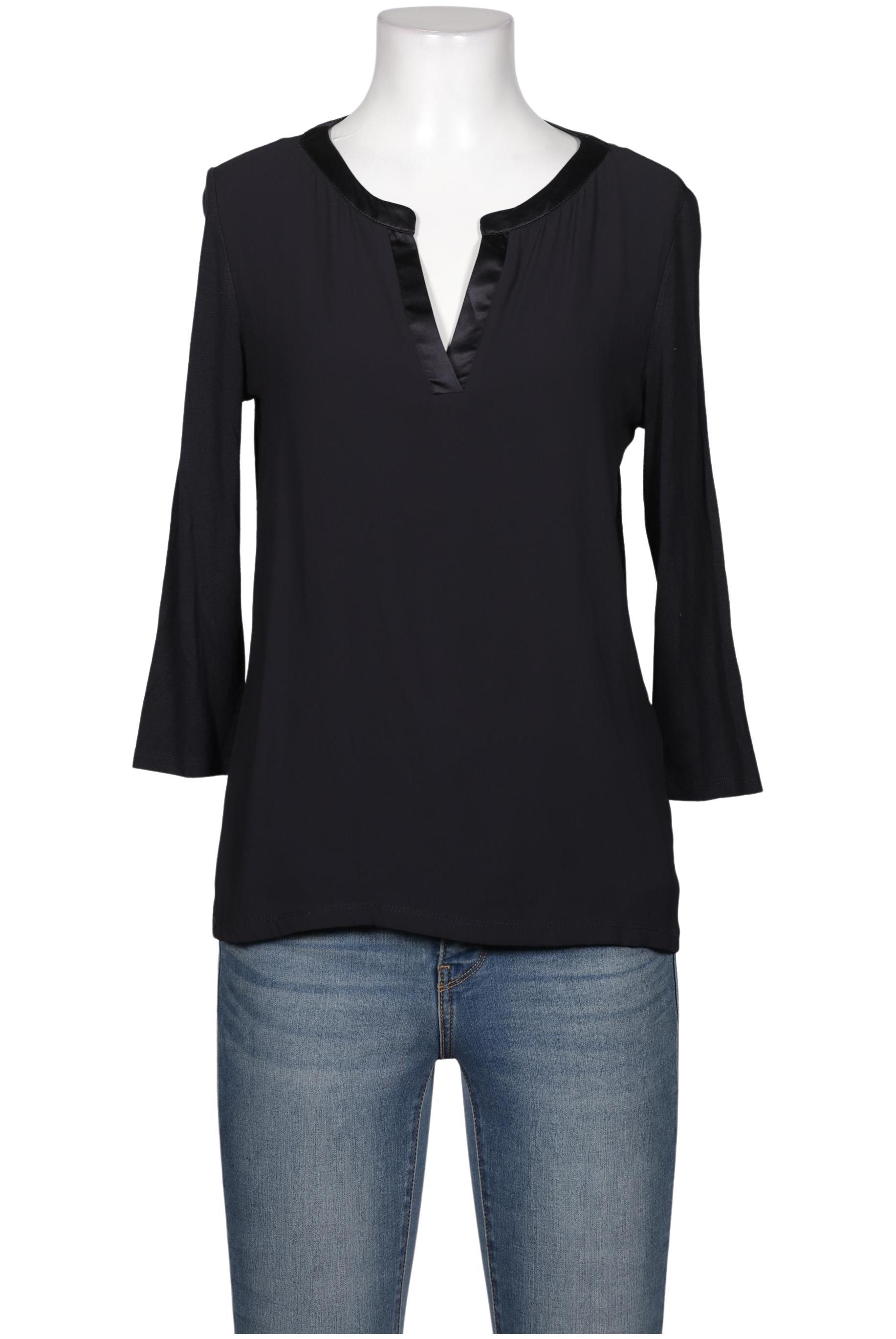 

Comma Damen Bluse, marineblau, Gr. 34