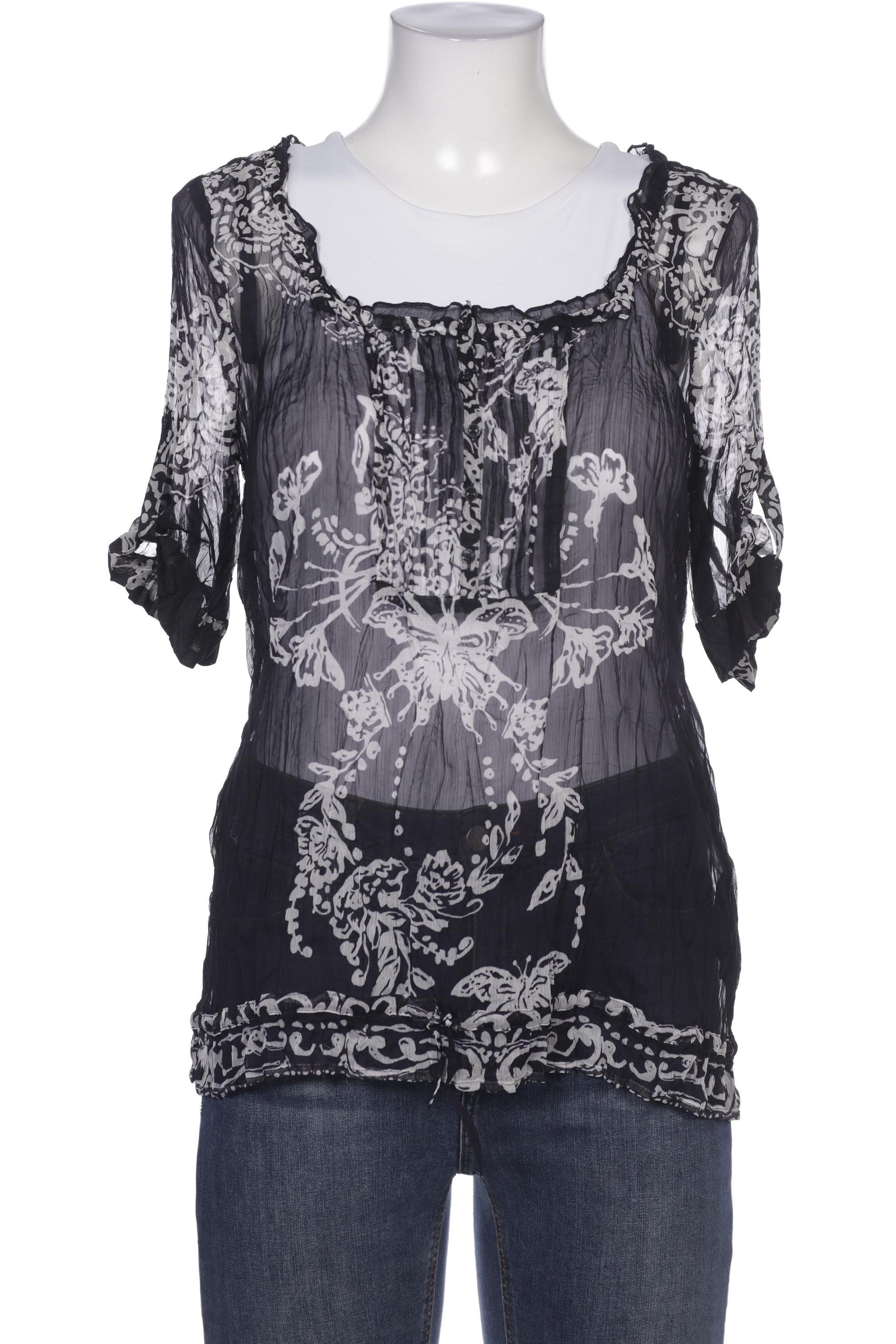 

Comma Damen Bluse, marineblau