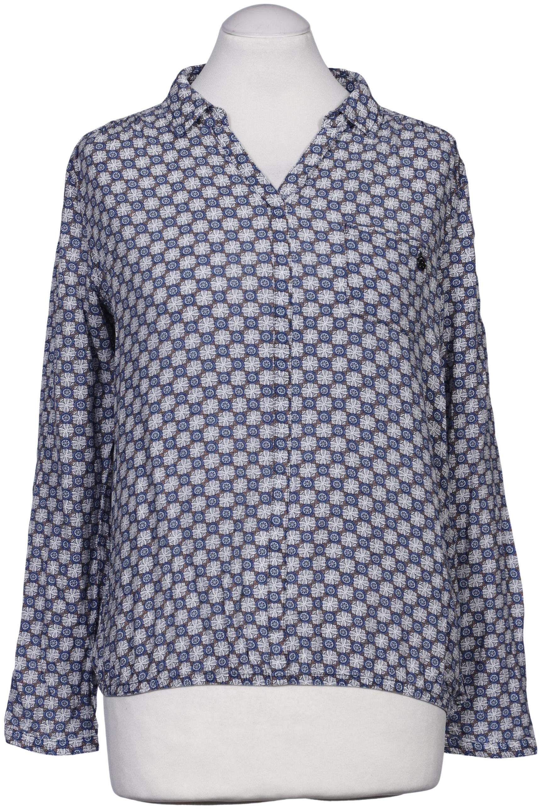 

Comma Damen Bluse, blau, Gr. 38
