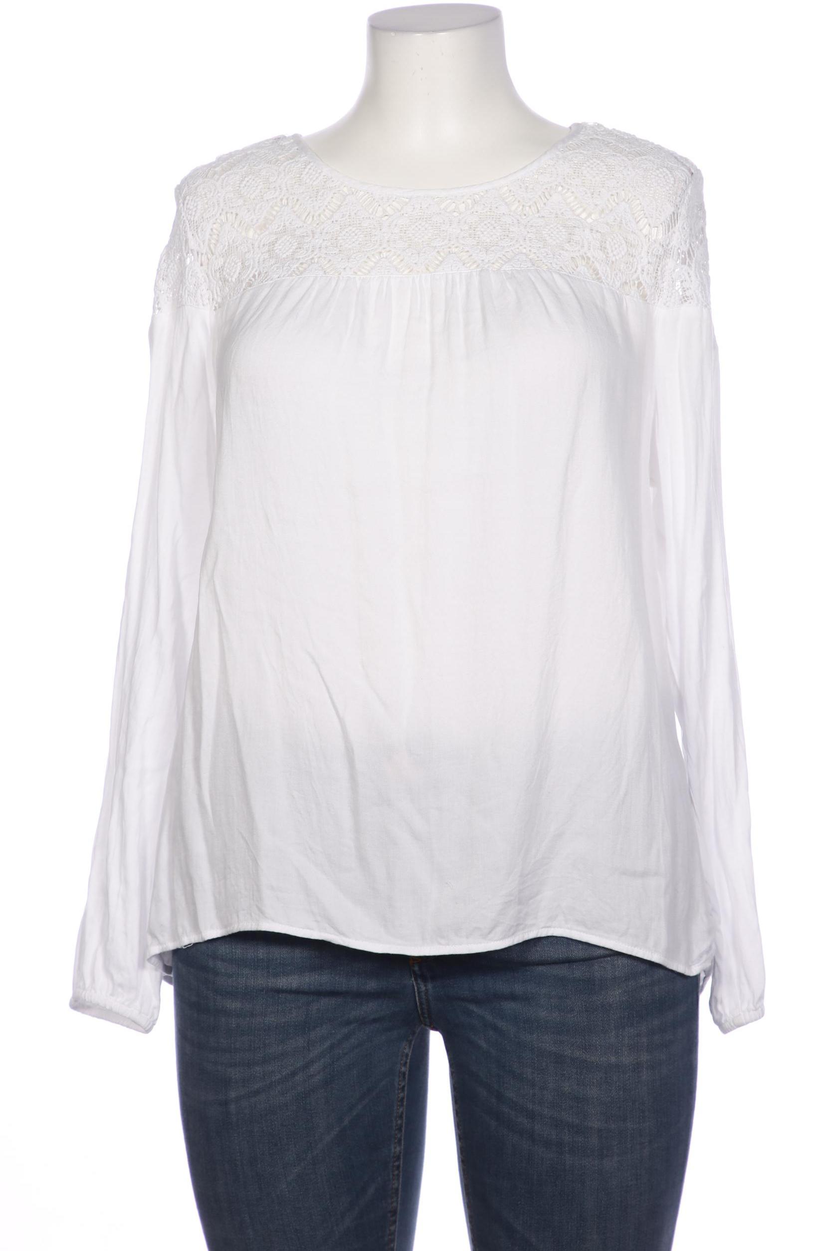 

Comma Damen Bluse, weiß