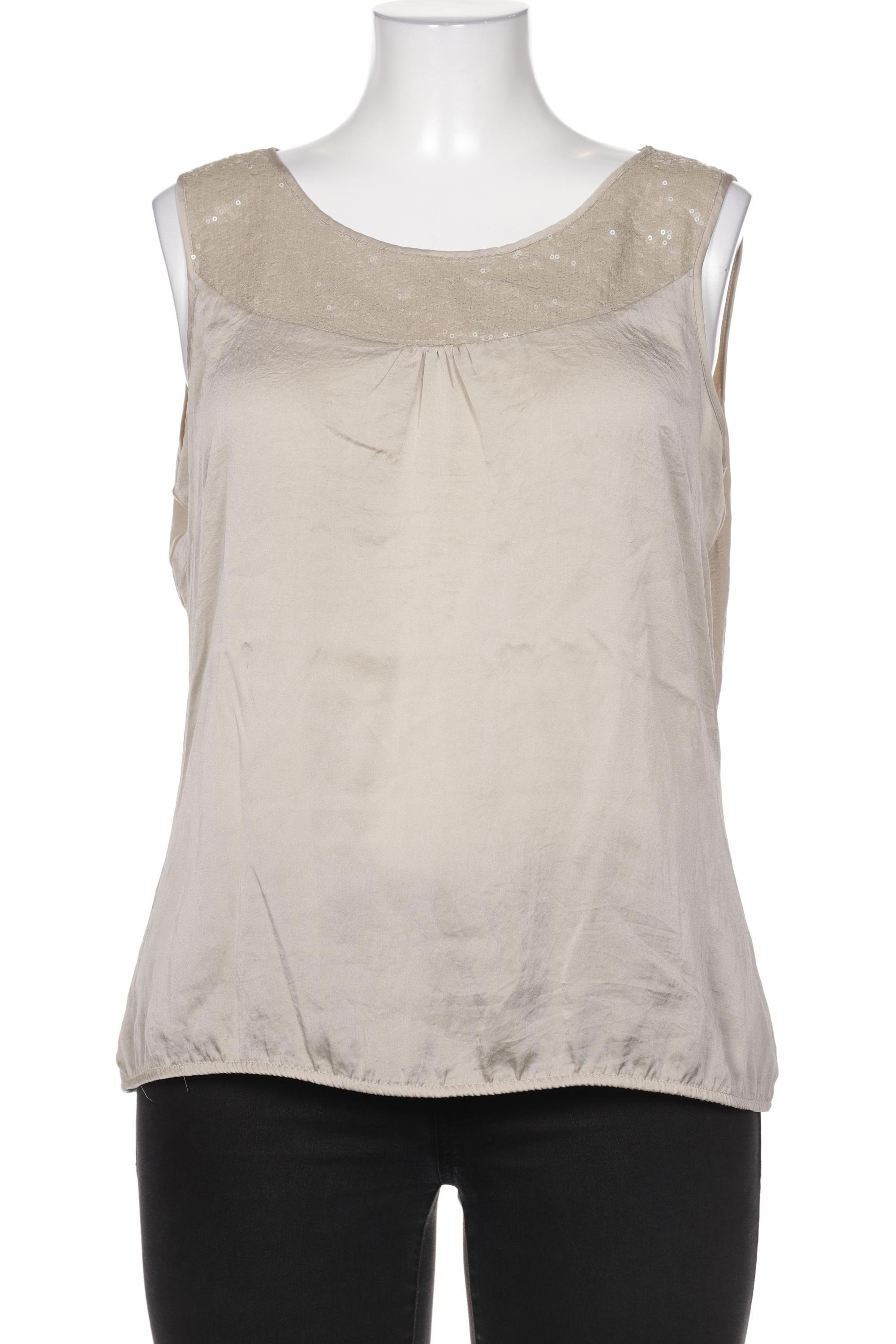 

Comma Damen Bluse, beige, Gr. 42
