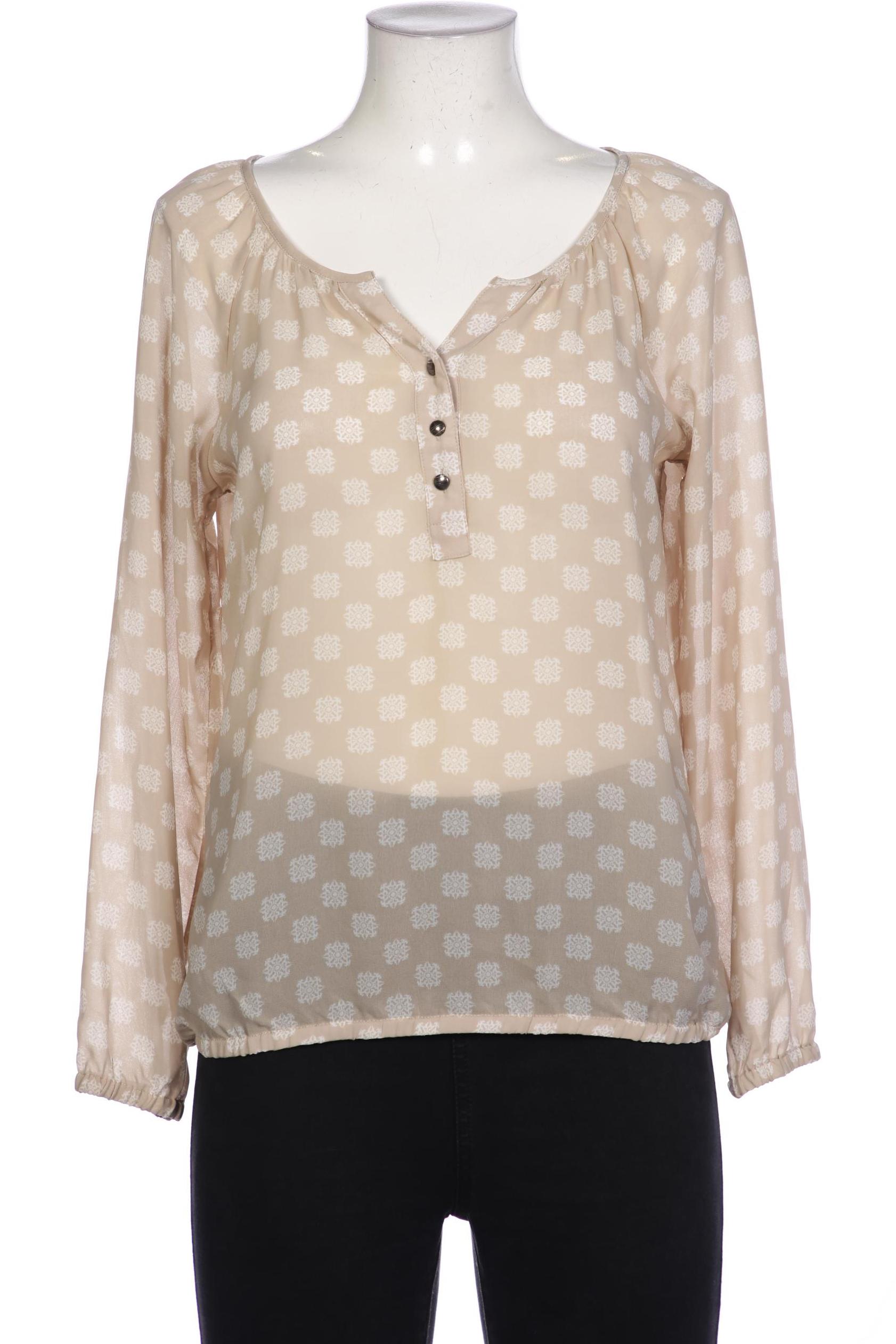

Comma Damen Bluse, beige, Gr. 38