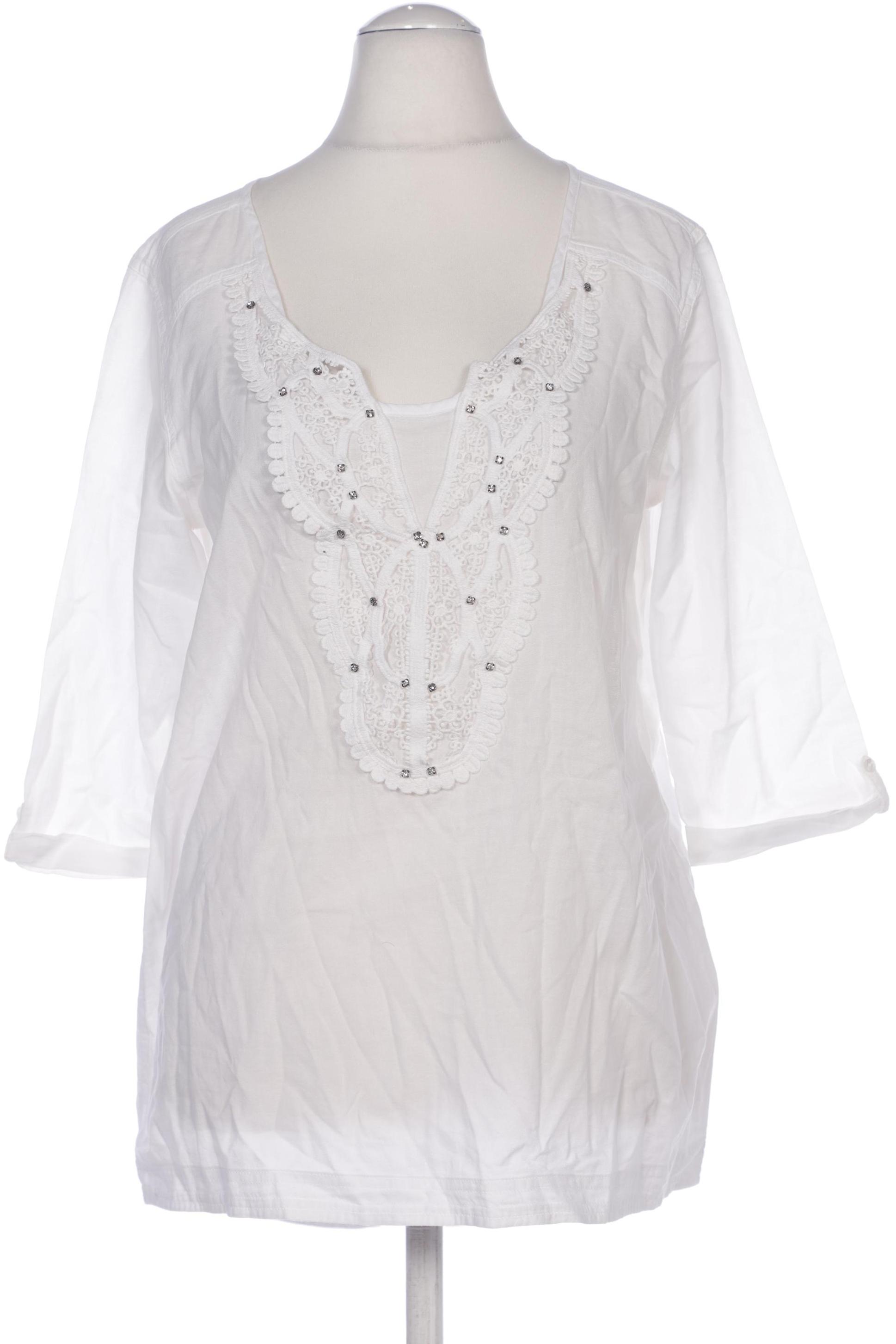 

Comma Damen Bluse, weiß, Gr. 36