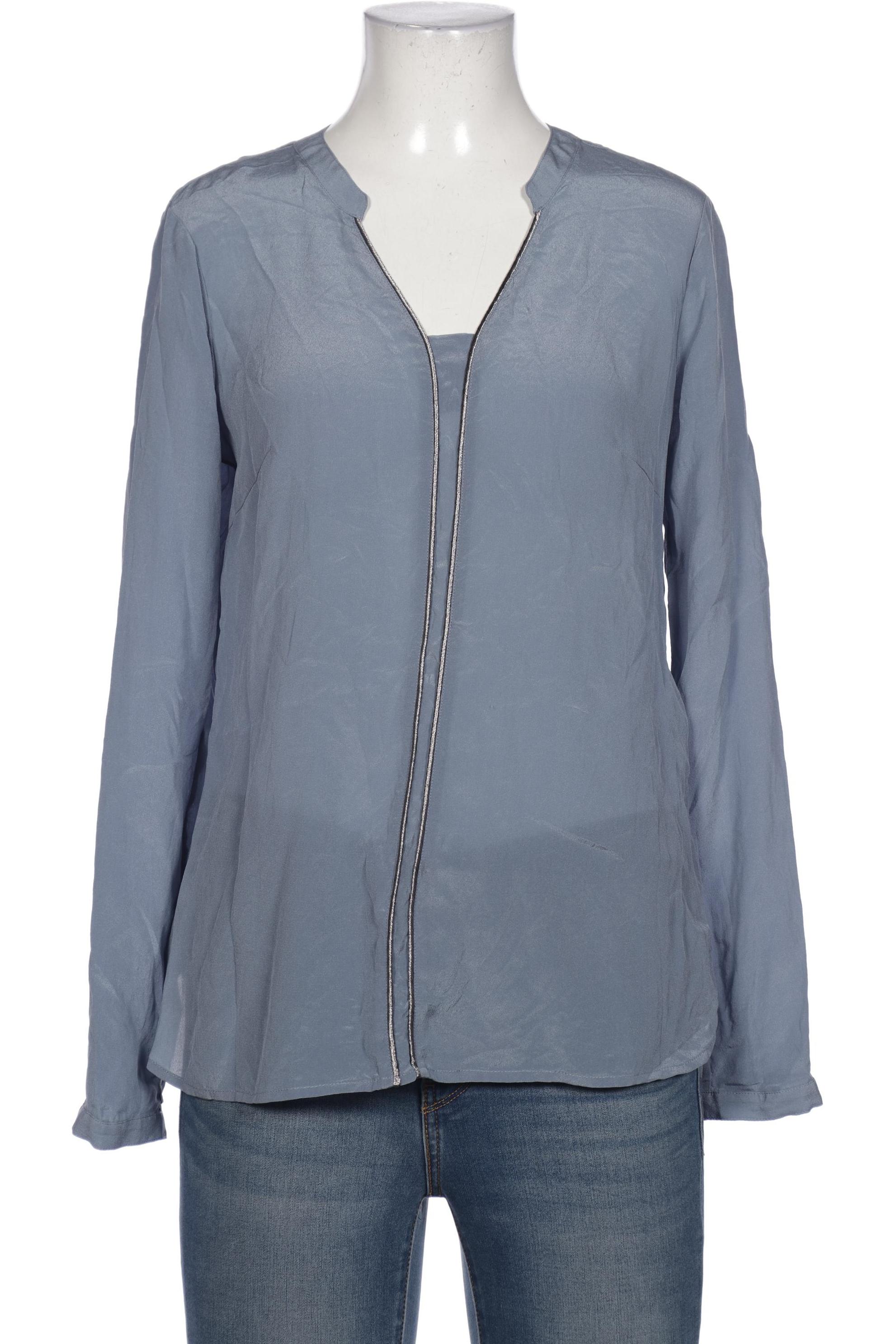 

Comma Damen Bluse, hellblau, Gr. 34