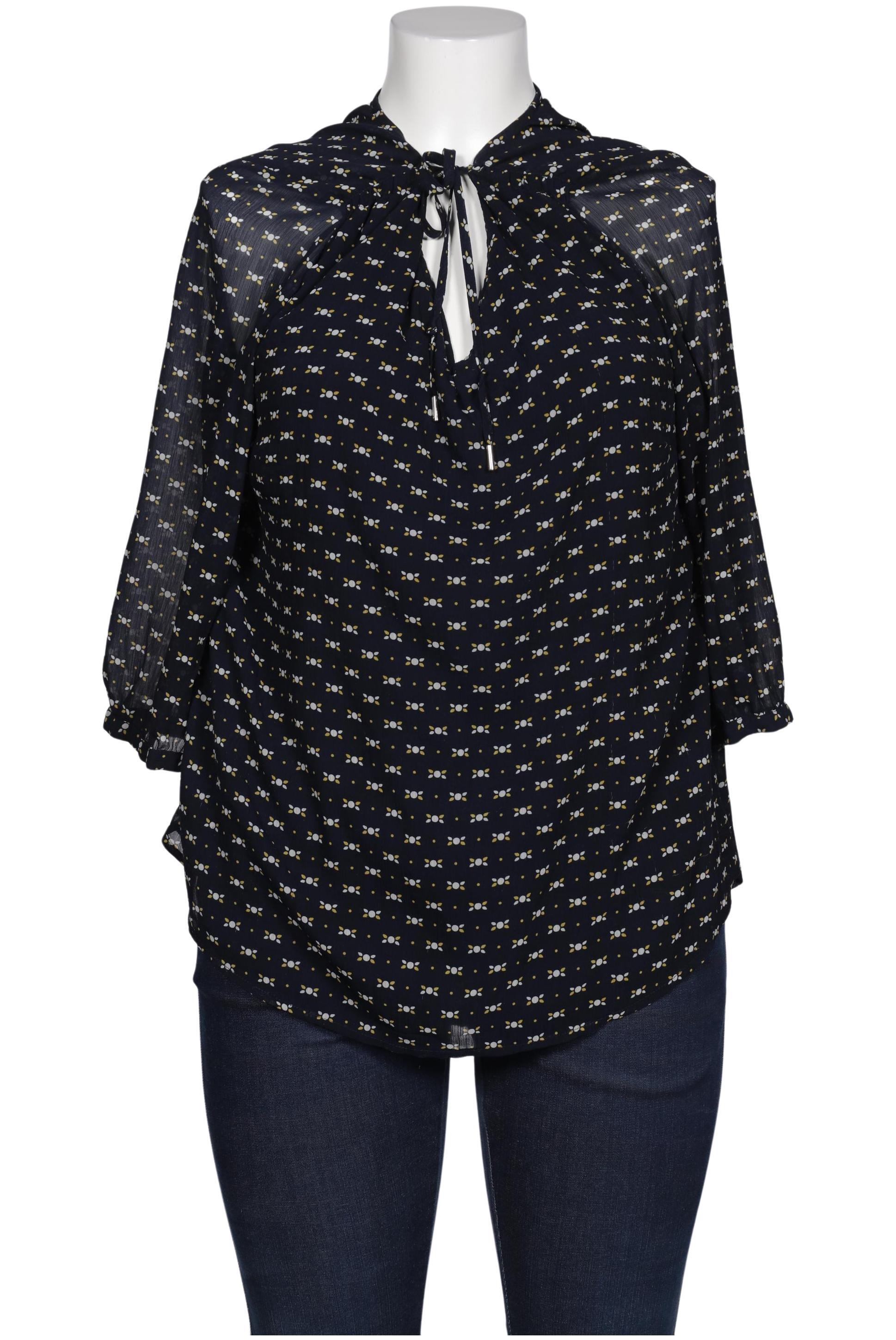 

Comma Damen Bluse, marineblau, Gr. 44