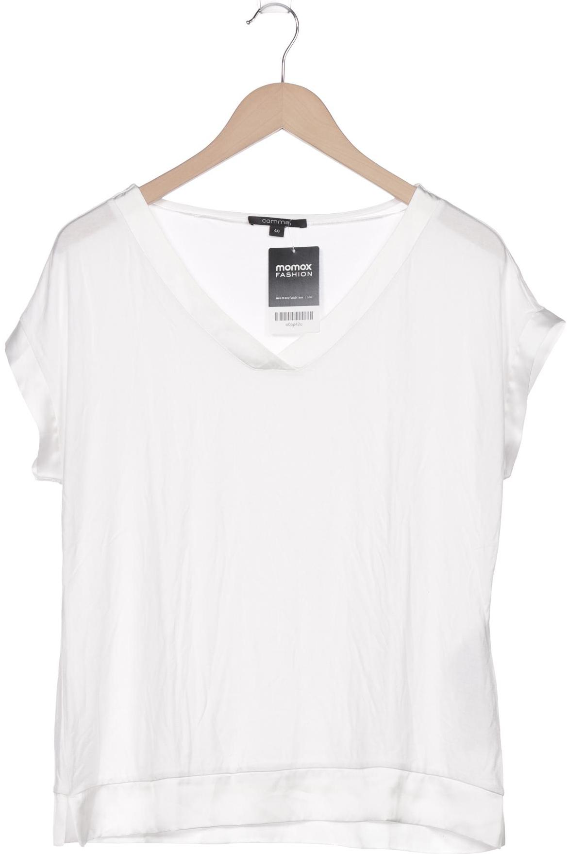

Comma Damen Bluse, weiß, Gr. 40