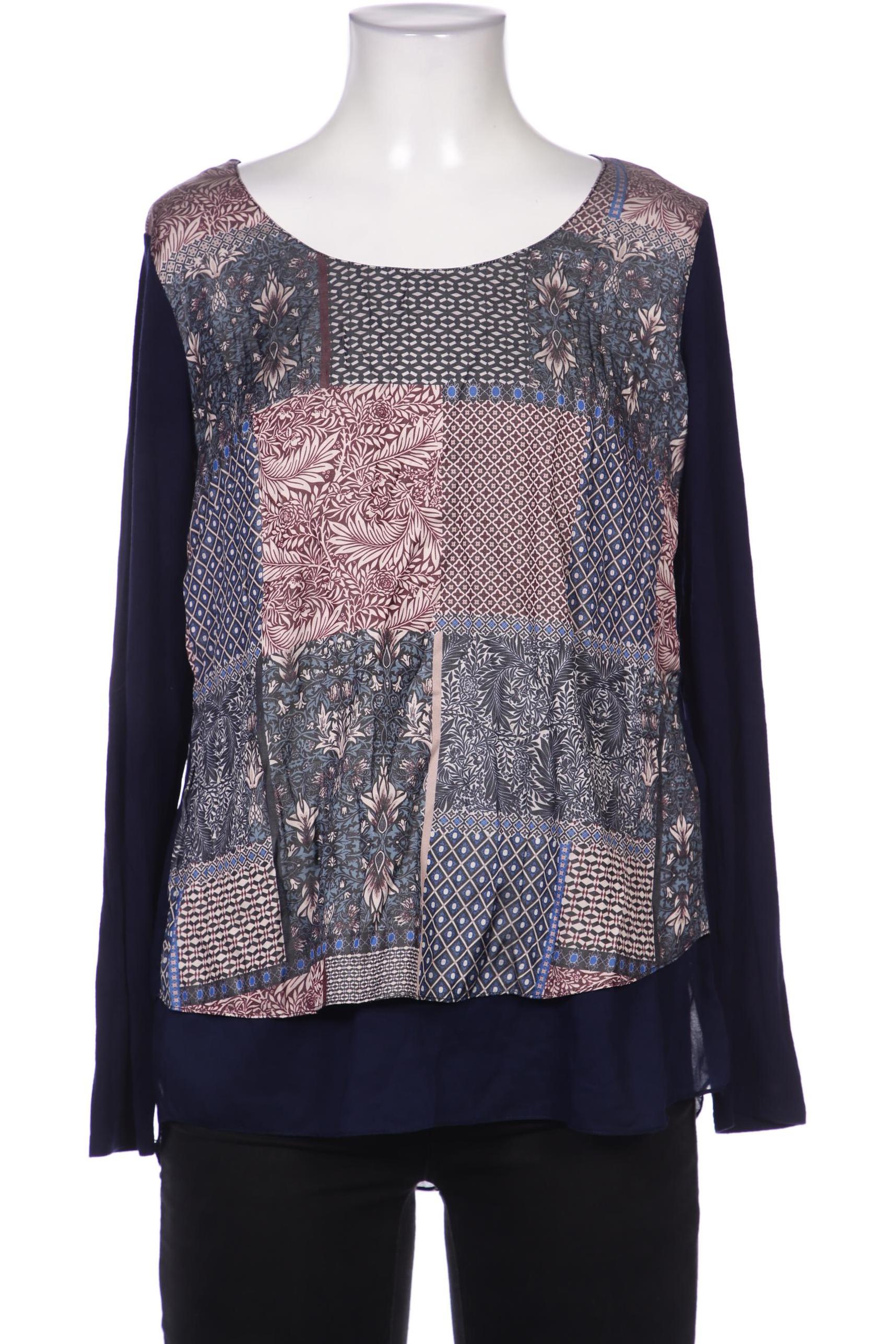 

Comma Damen Bluse, marineblau, Gr. 36