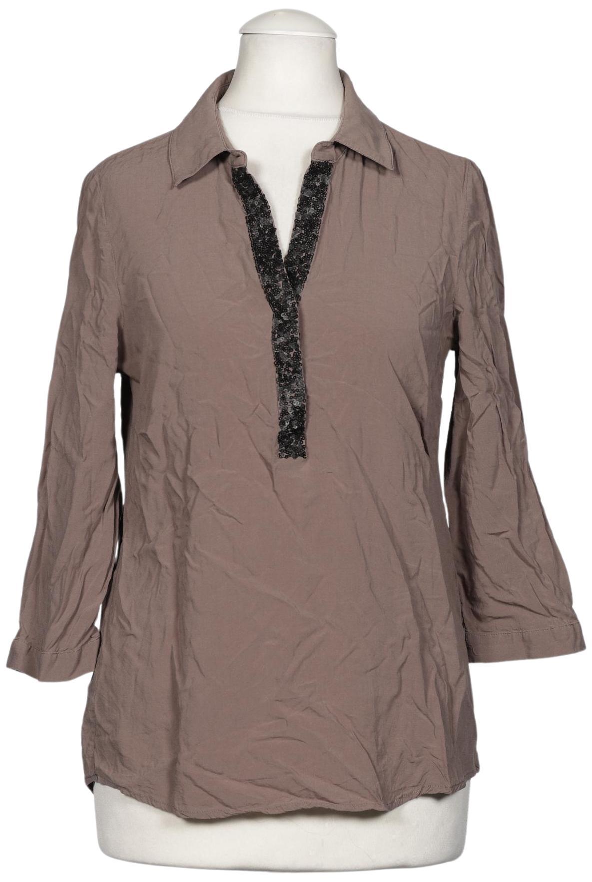 

Comma Damen Bluse, braun, Gr. 34