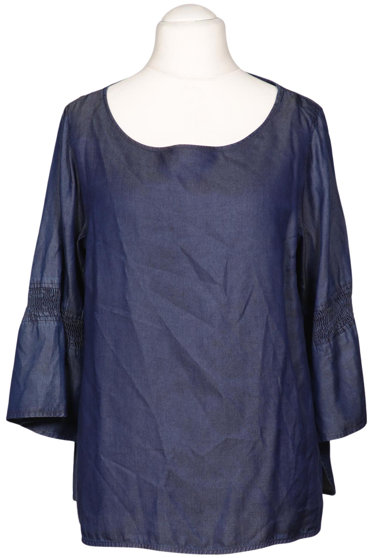 

Comma Damen Bluse, marineblau, Gr. 46