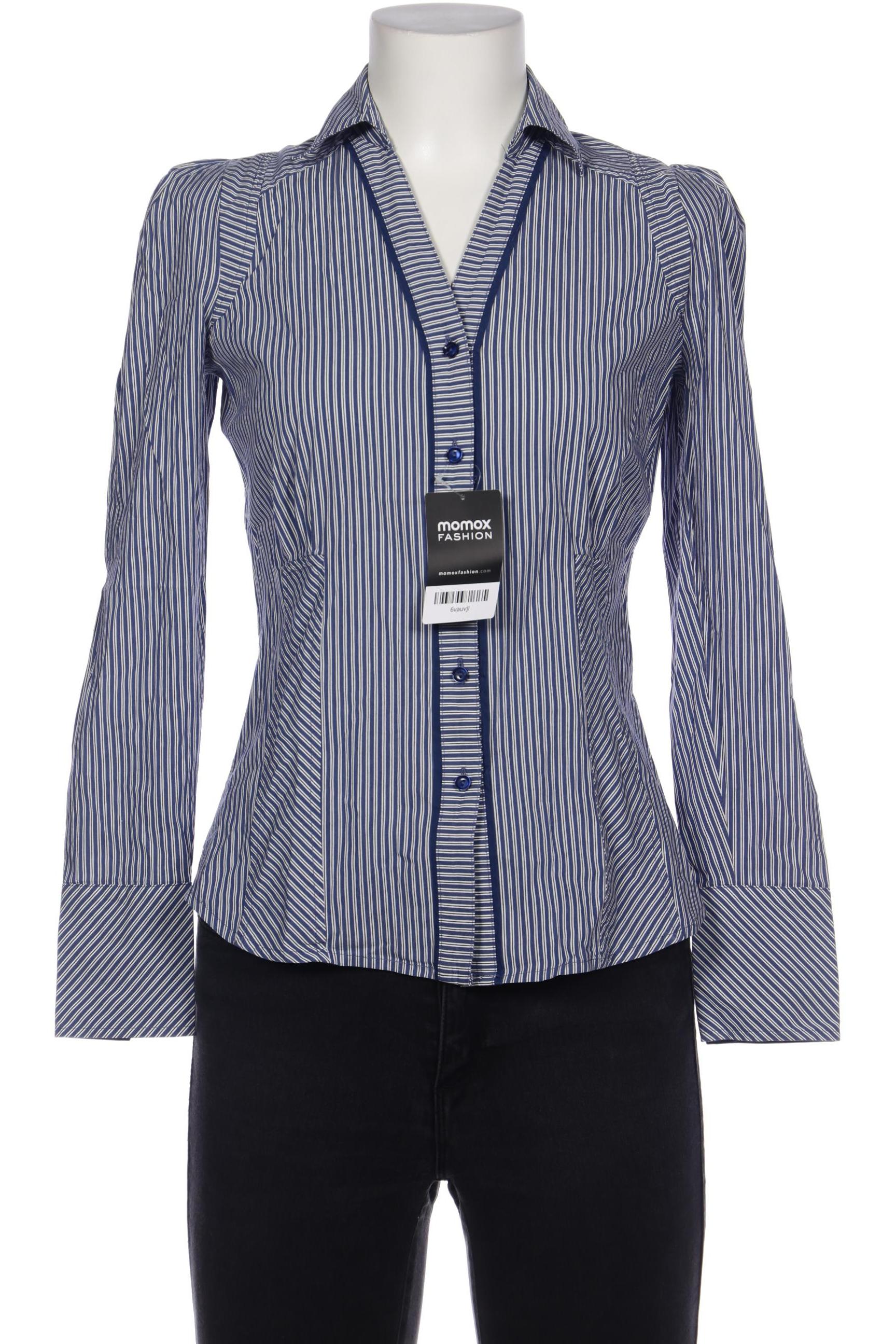 

Comma Damen Bluse, blau, Gr. 34