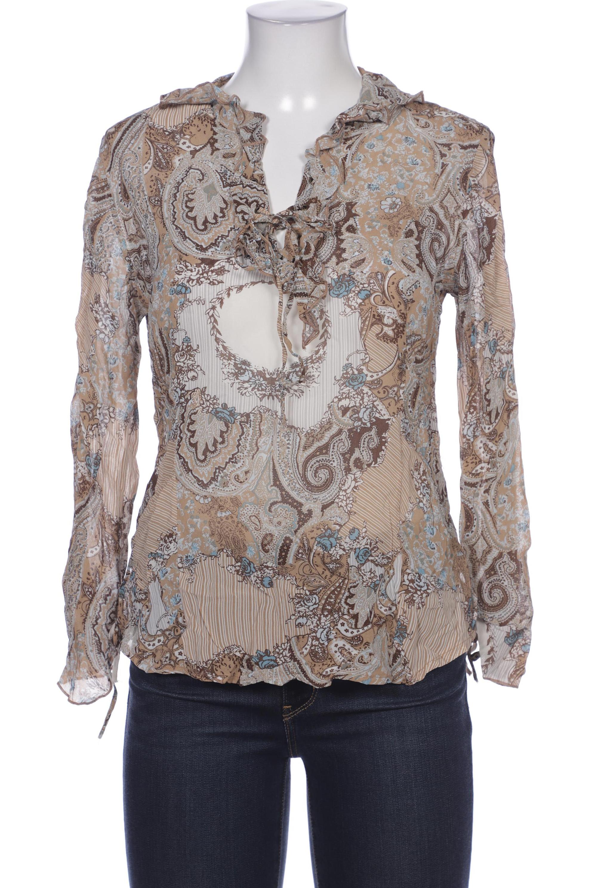 

Comma Damen Bluse, beige, Gr. 40