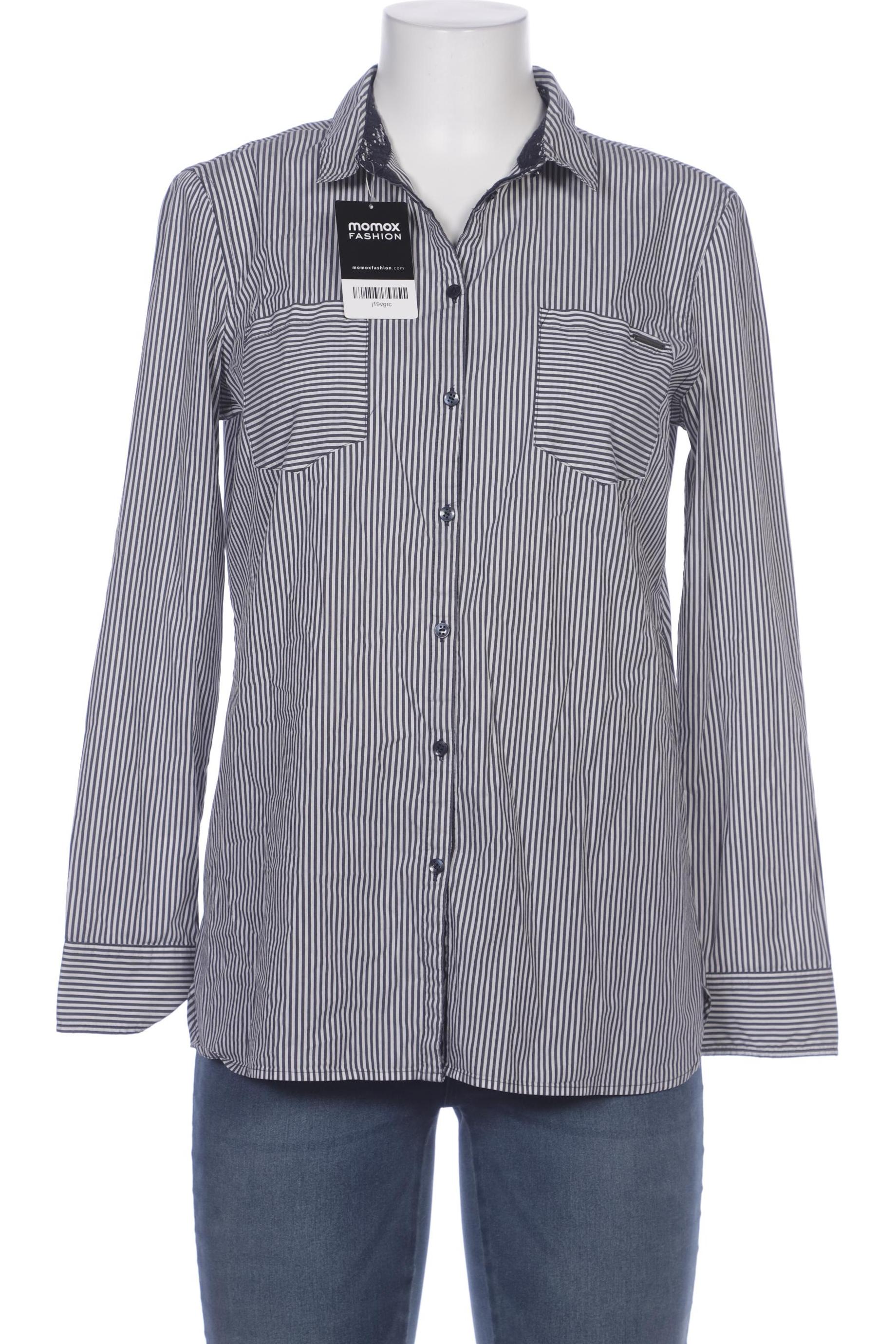 

Comma Damen Bluse, marineblau, Gr. 38