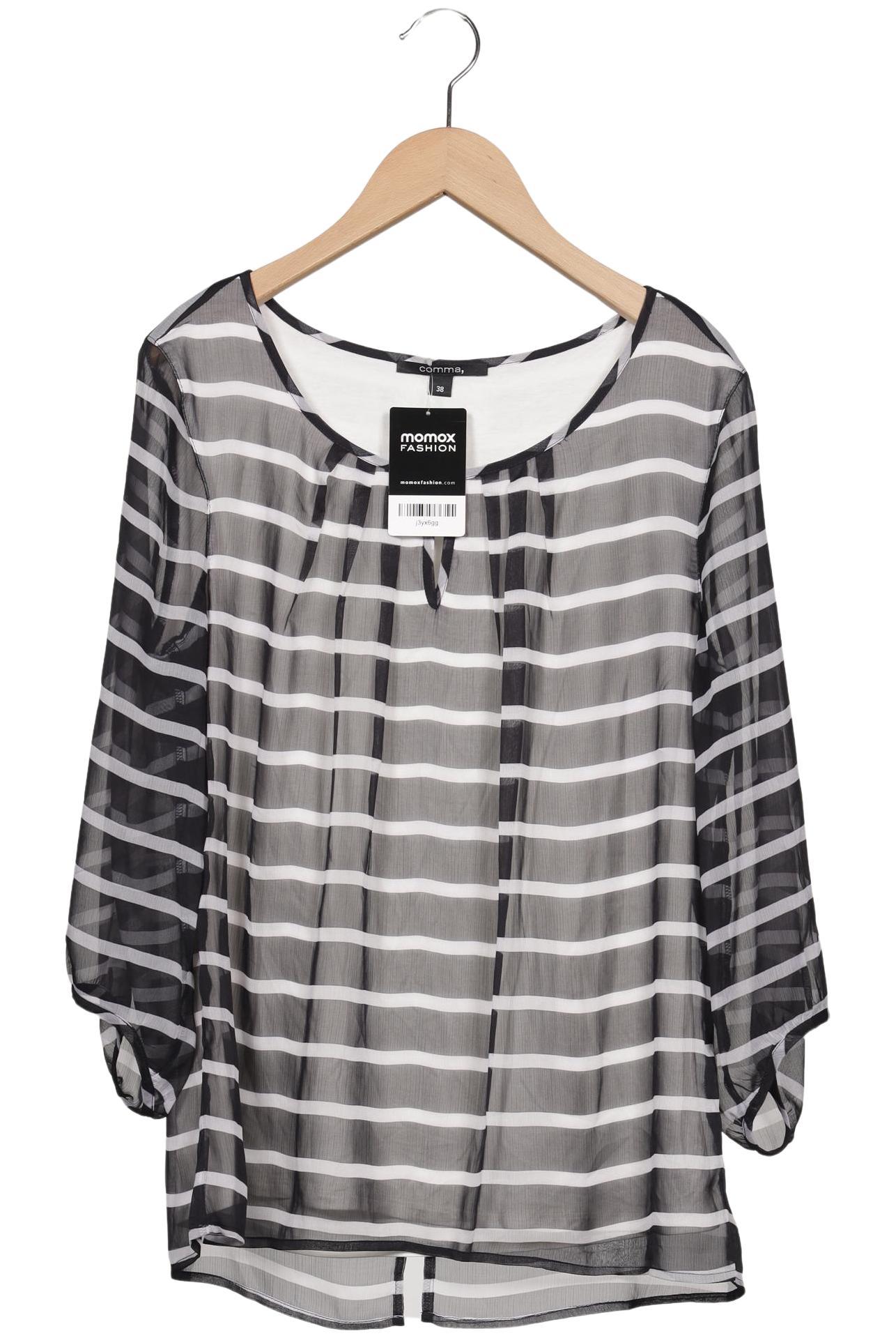 

Comma Damen Bluse, schwarz, Gr. 38