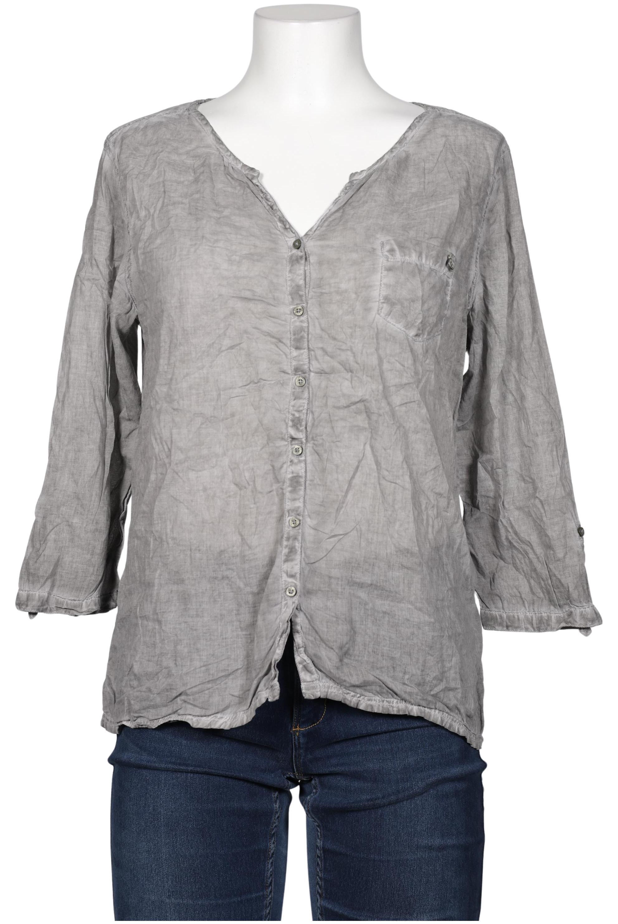 

Comma Damen Bluse, grau, Gr. 40