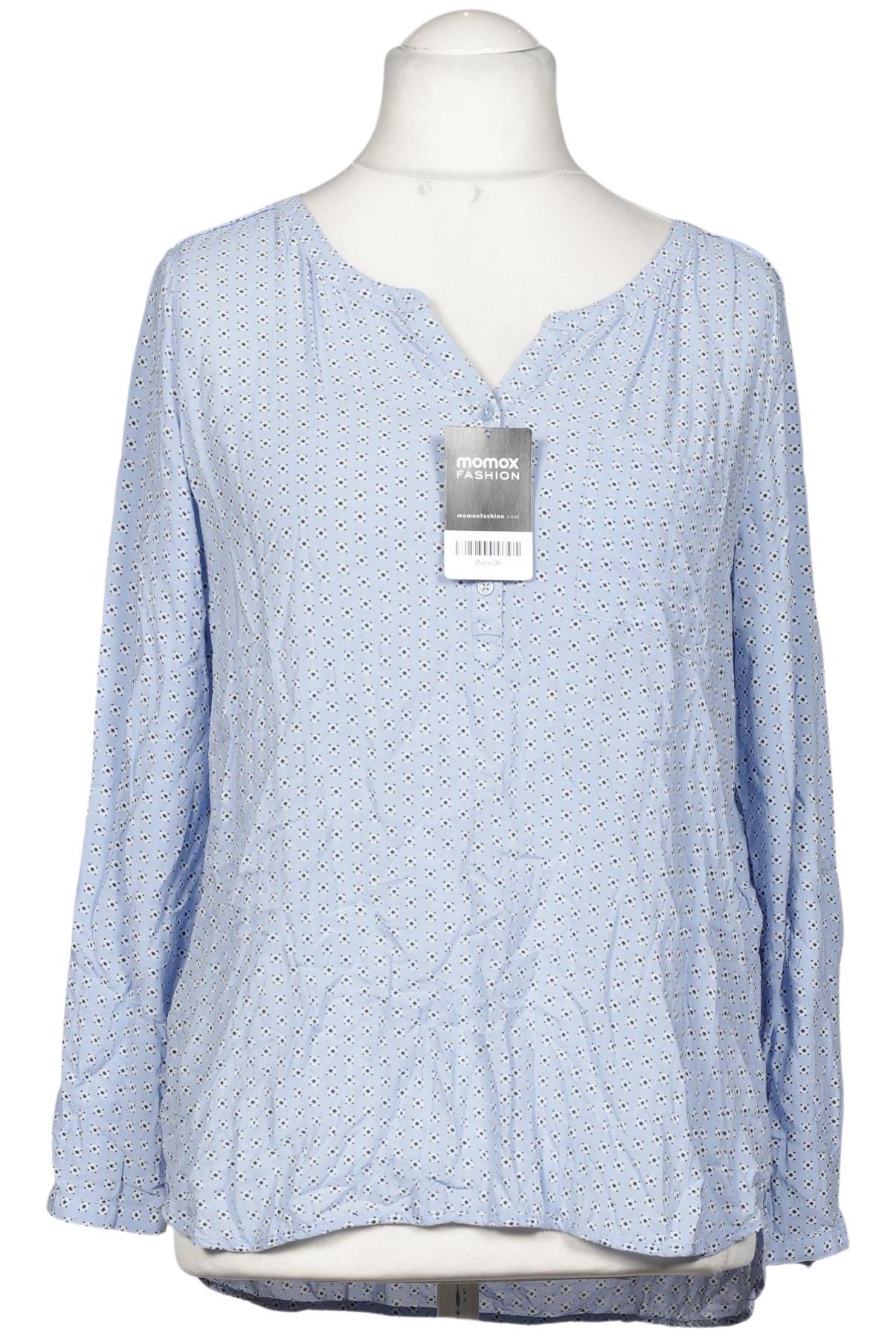 

Comma Damen Bluse, hellblau, Gr. 40