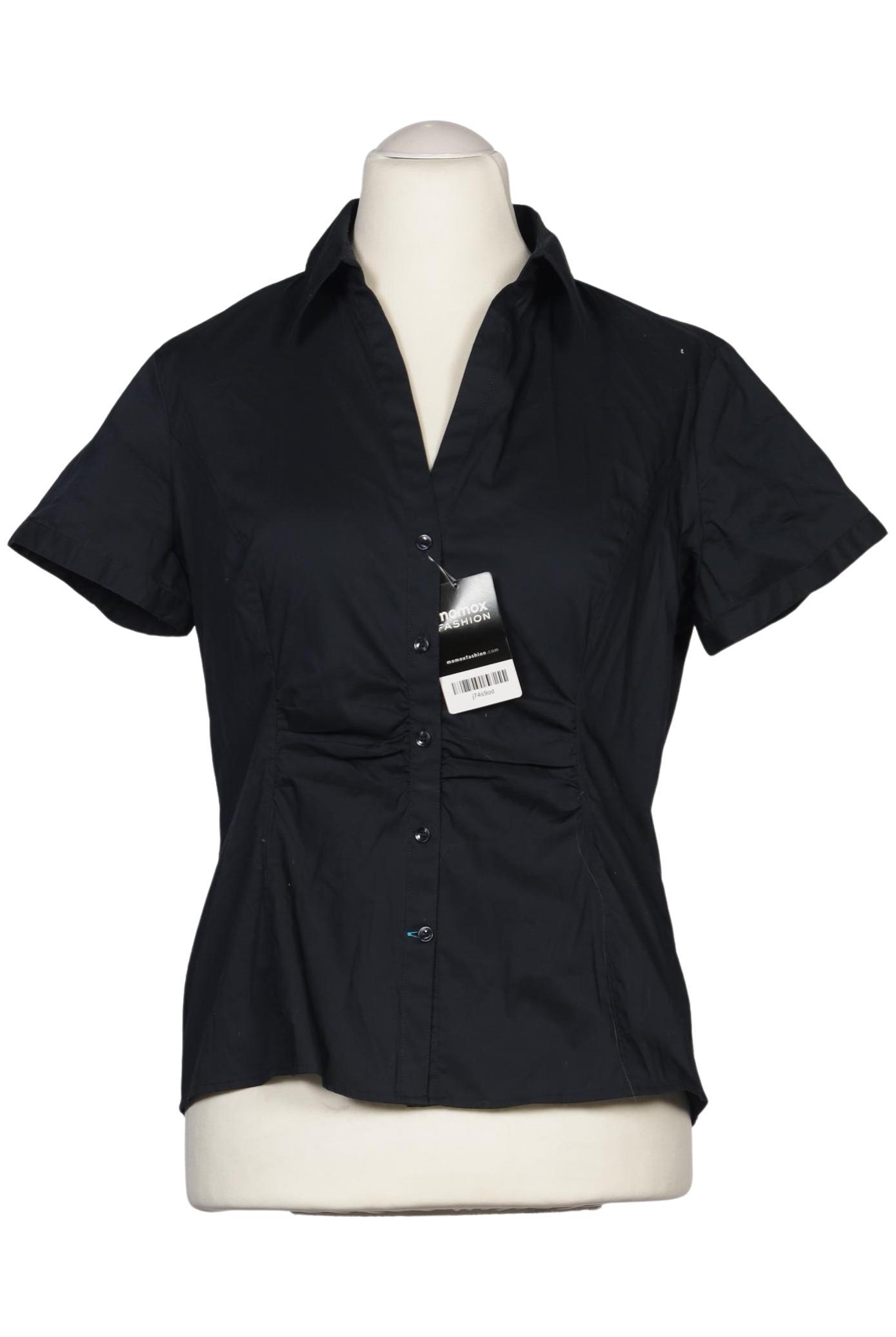 

Comma Damen Bluse, marineblau, Gr. 42