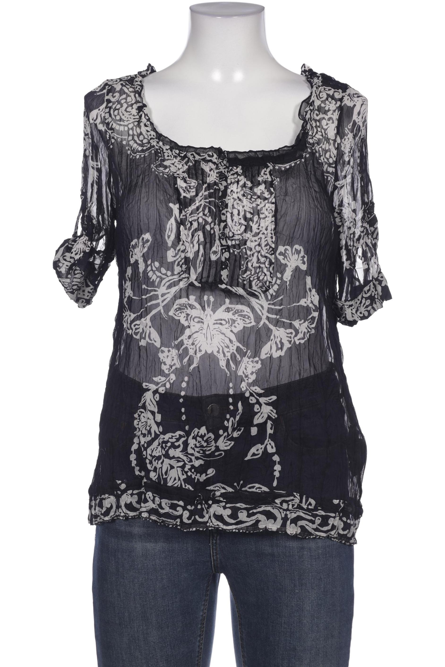 

Comma Damen Bluse, schwarz, Gr. 38