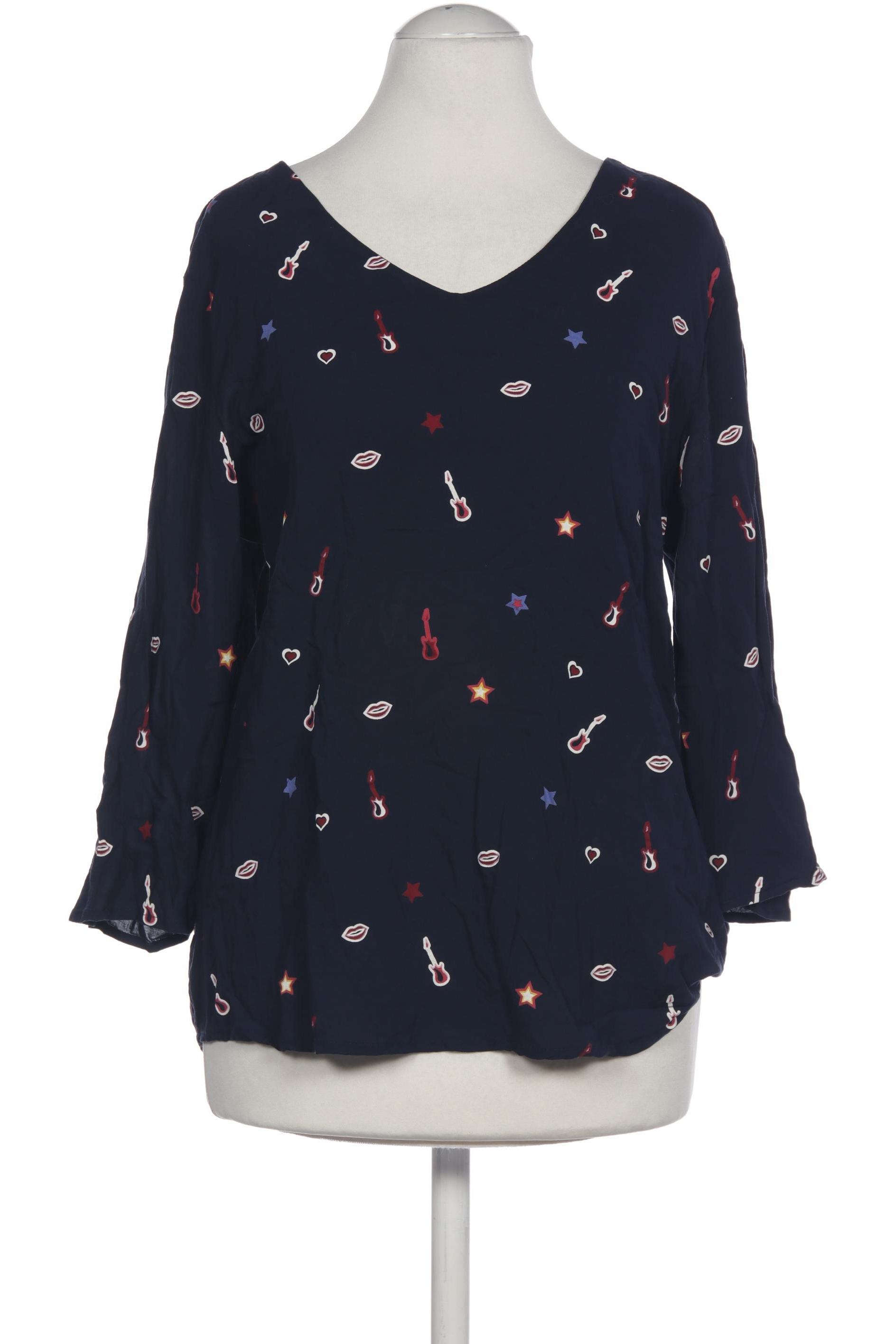 

Comma Damen Bluse, marineblau, Gr. 36