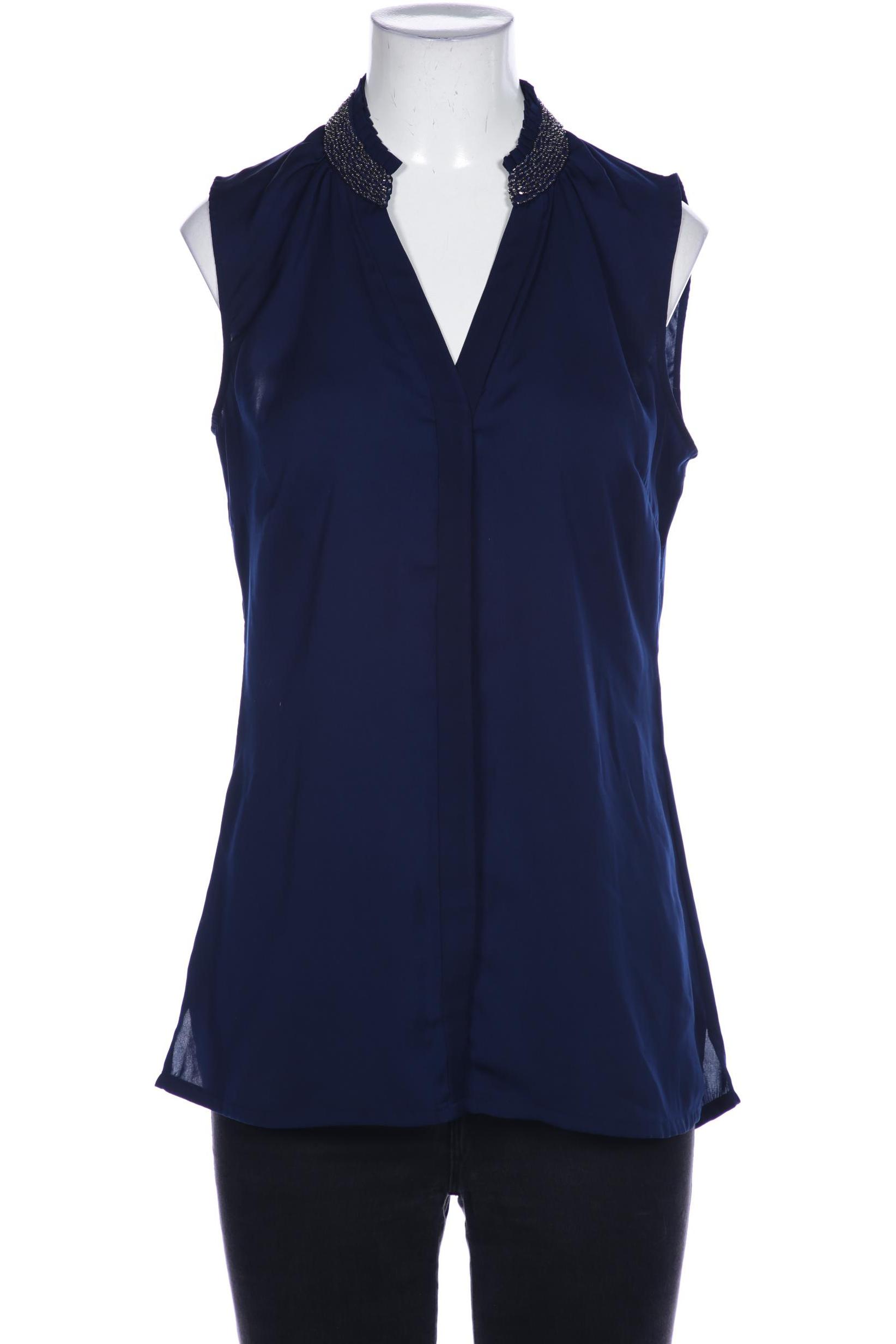 

Comma Damen Bluse, marineblau, Gr. 36