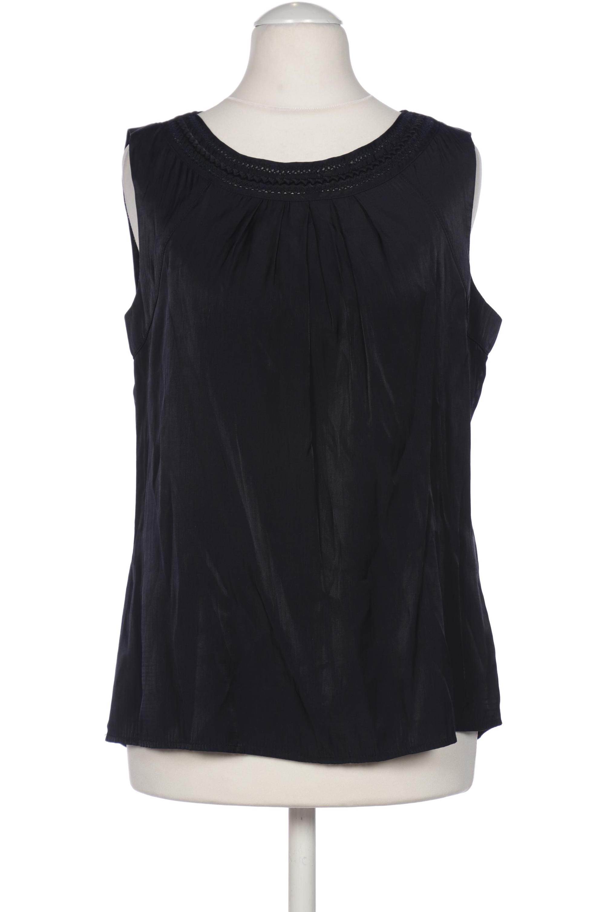 

Comma Damen Bluse, marineblau, Gr. 36