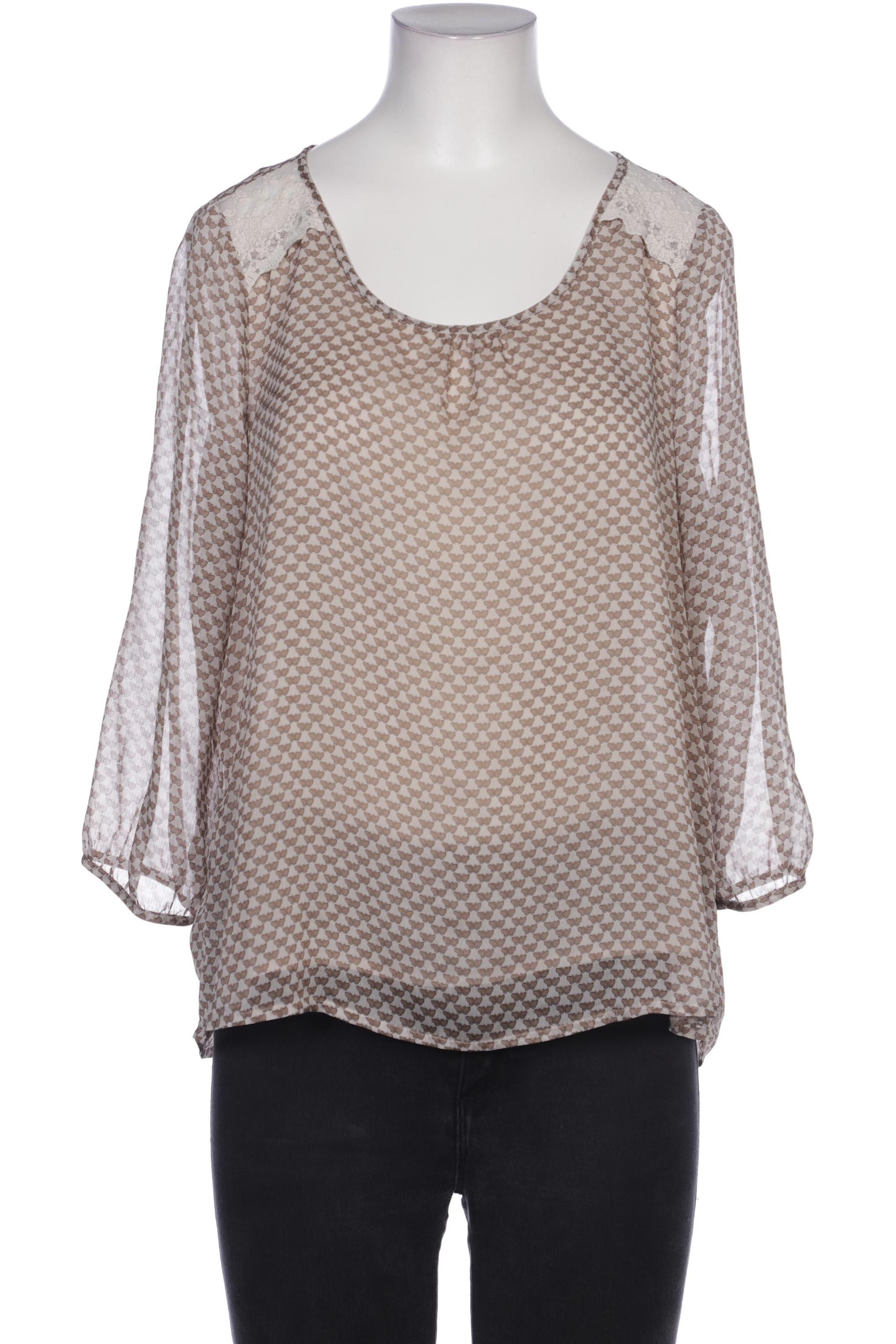 

Comma Damen Bluse, beige, Gr. 38