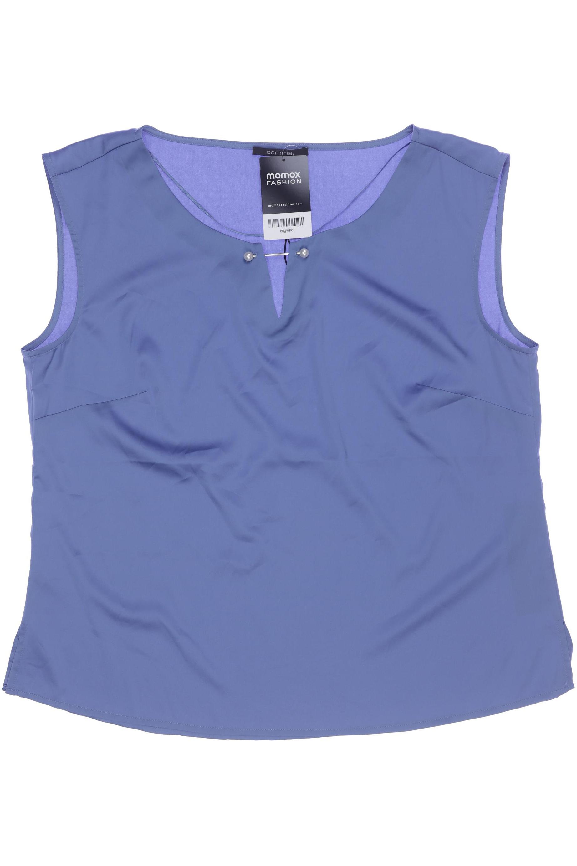 

Comma Damen Bluse, blau, Gr. 42