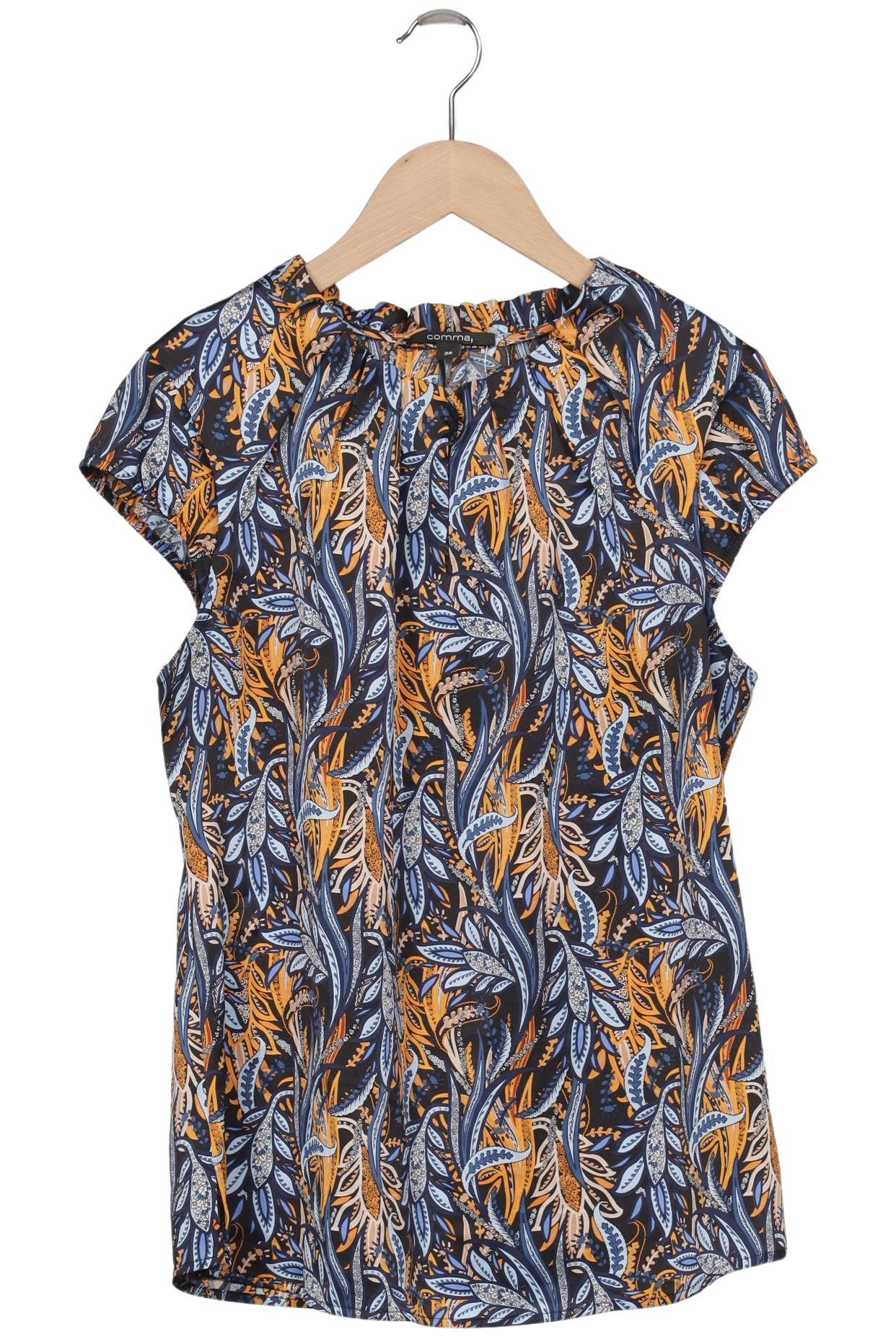 

Comma Damen Bluse, marineblau, Gr. 38