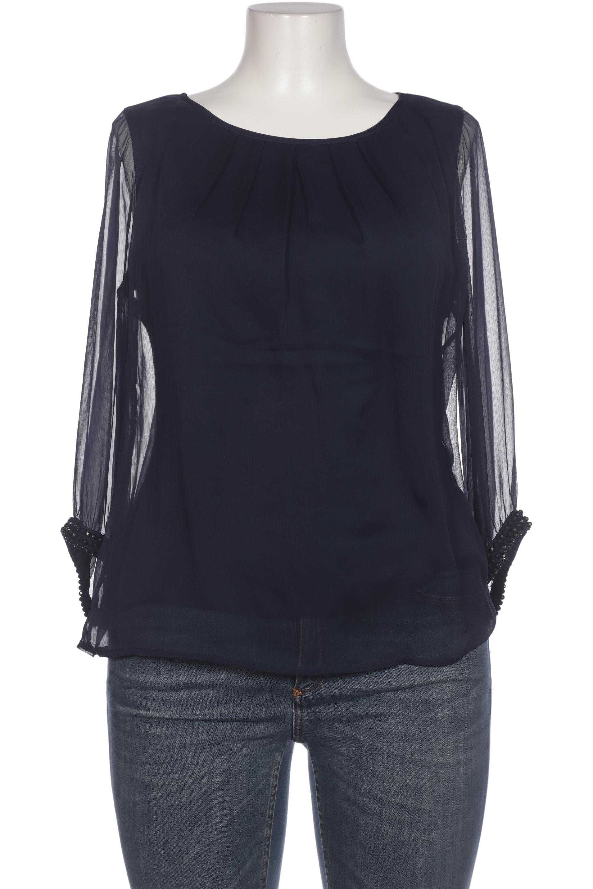 

Comma Damen Bluse, marineblau, Gr. 40