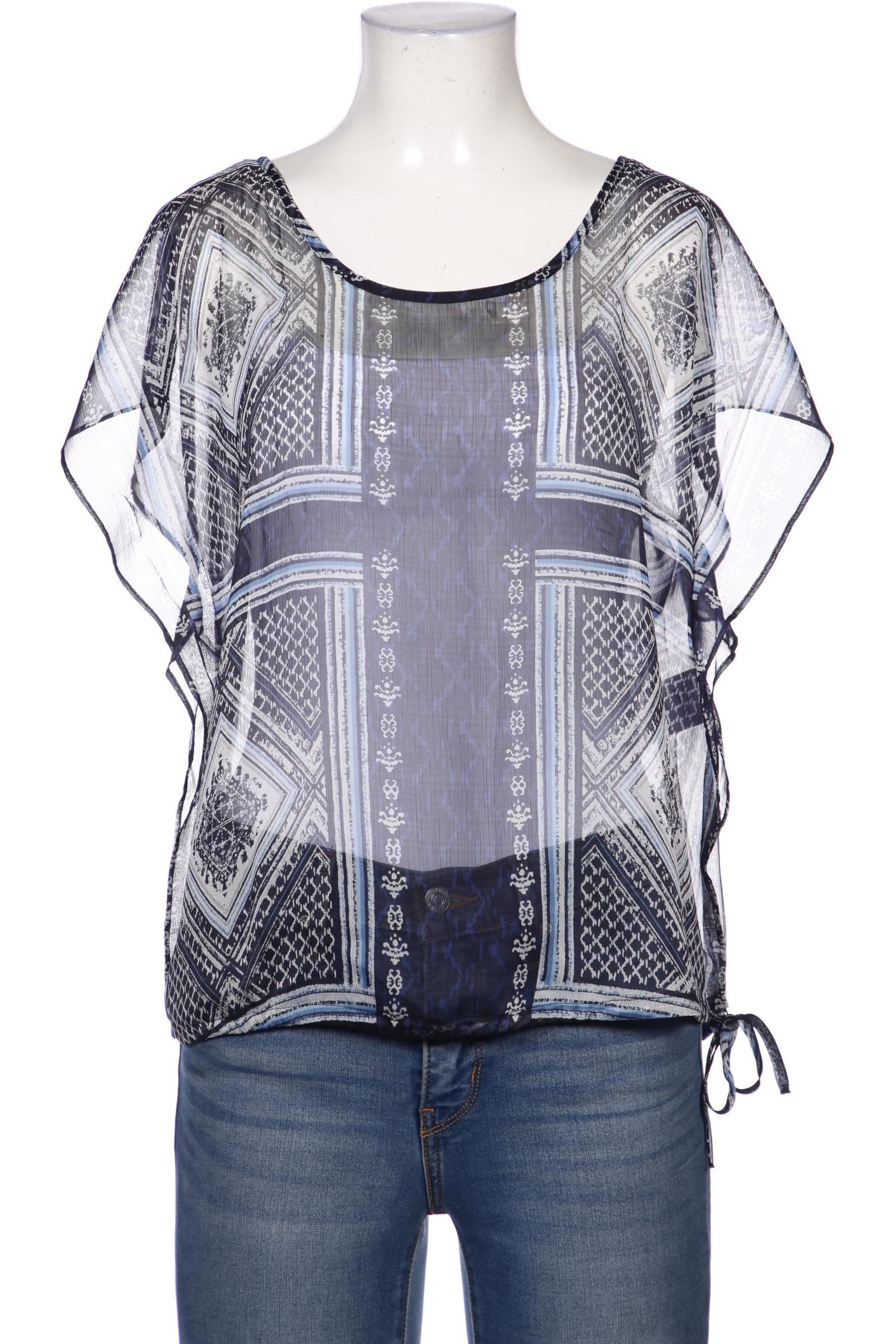 

Comma Damen Bluse, marineblau