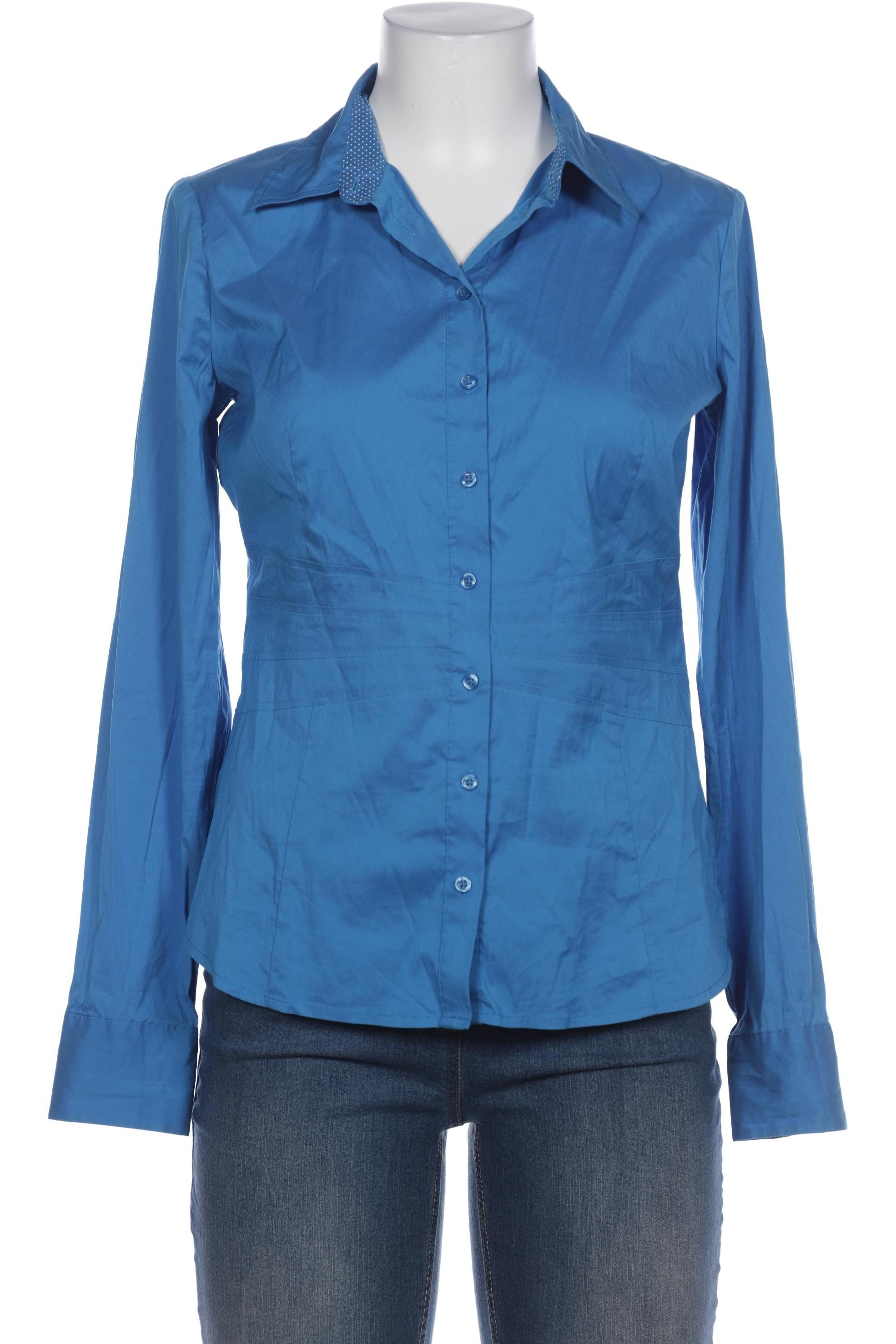 

Comma Damen Bluse, blau, Gr. 38