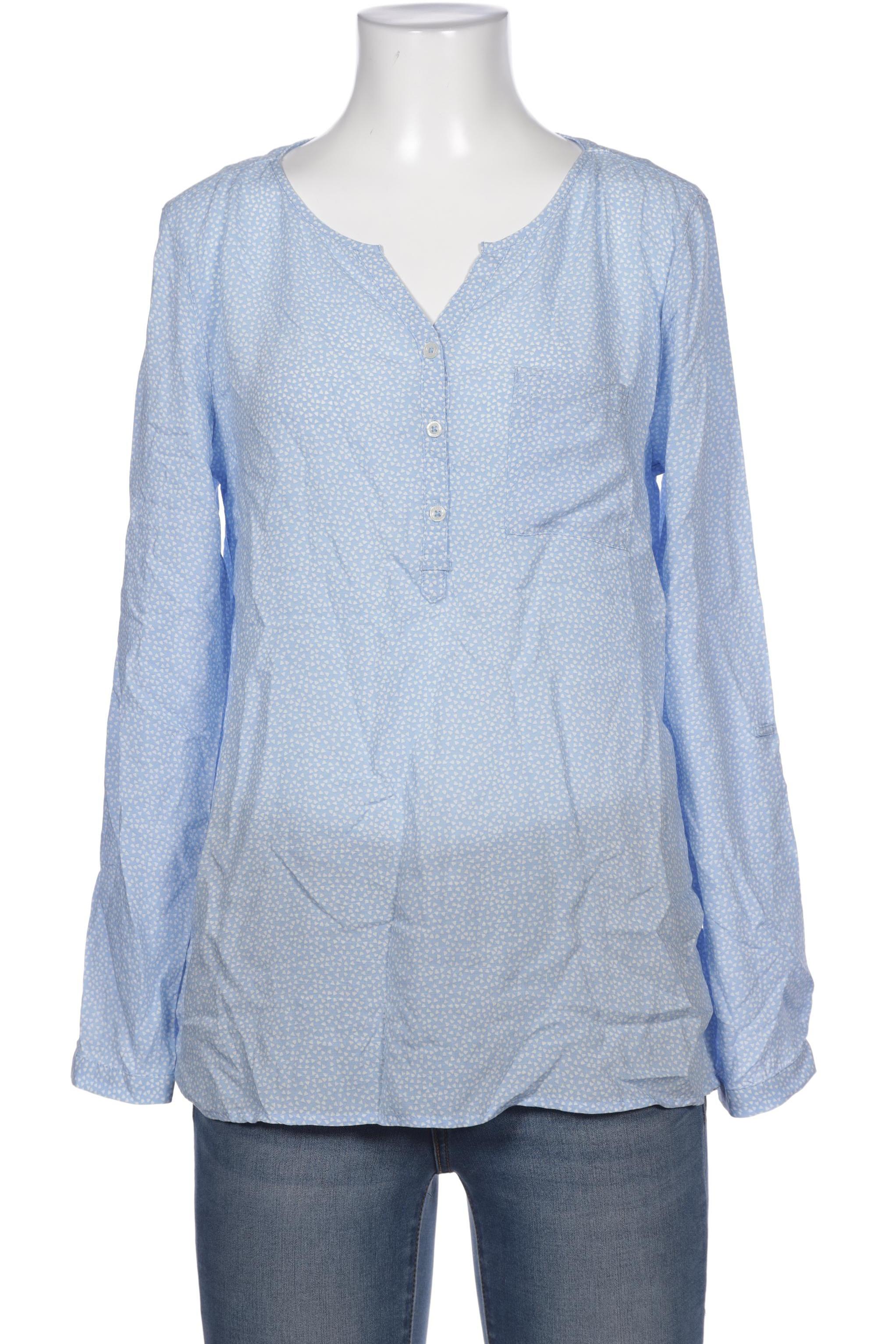 

Comma Damen Bluse, hellblau