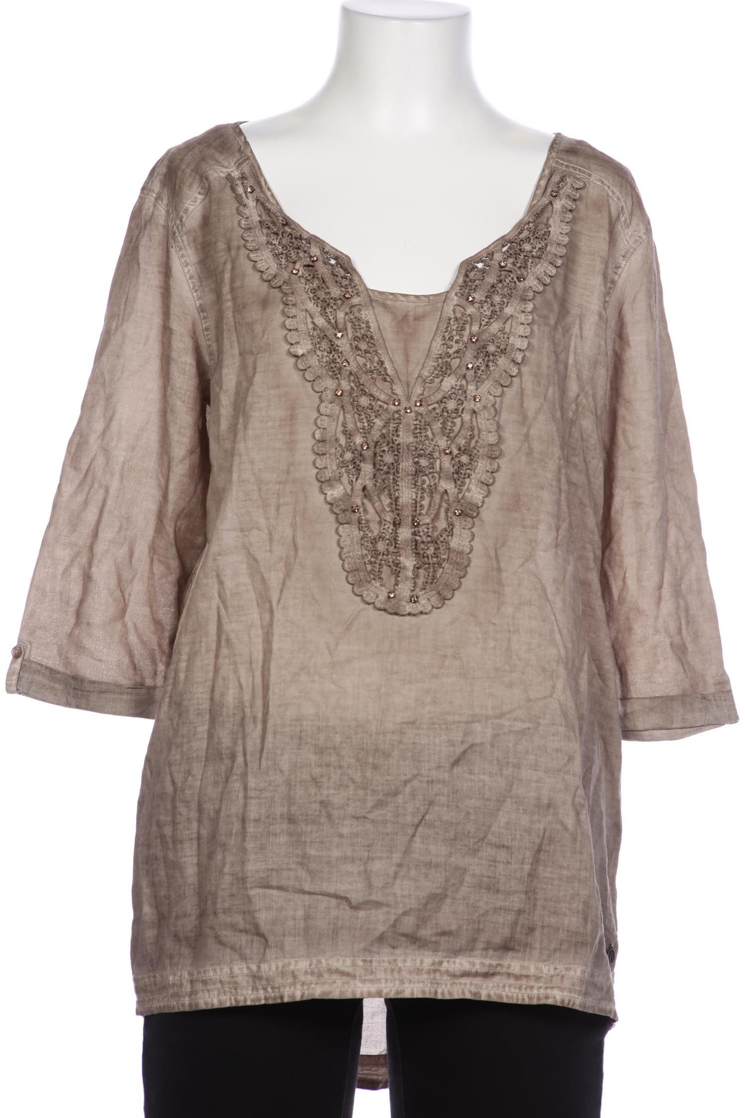 

Comma Damen Bluse, braun, Gr. 36