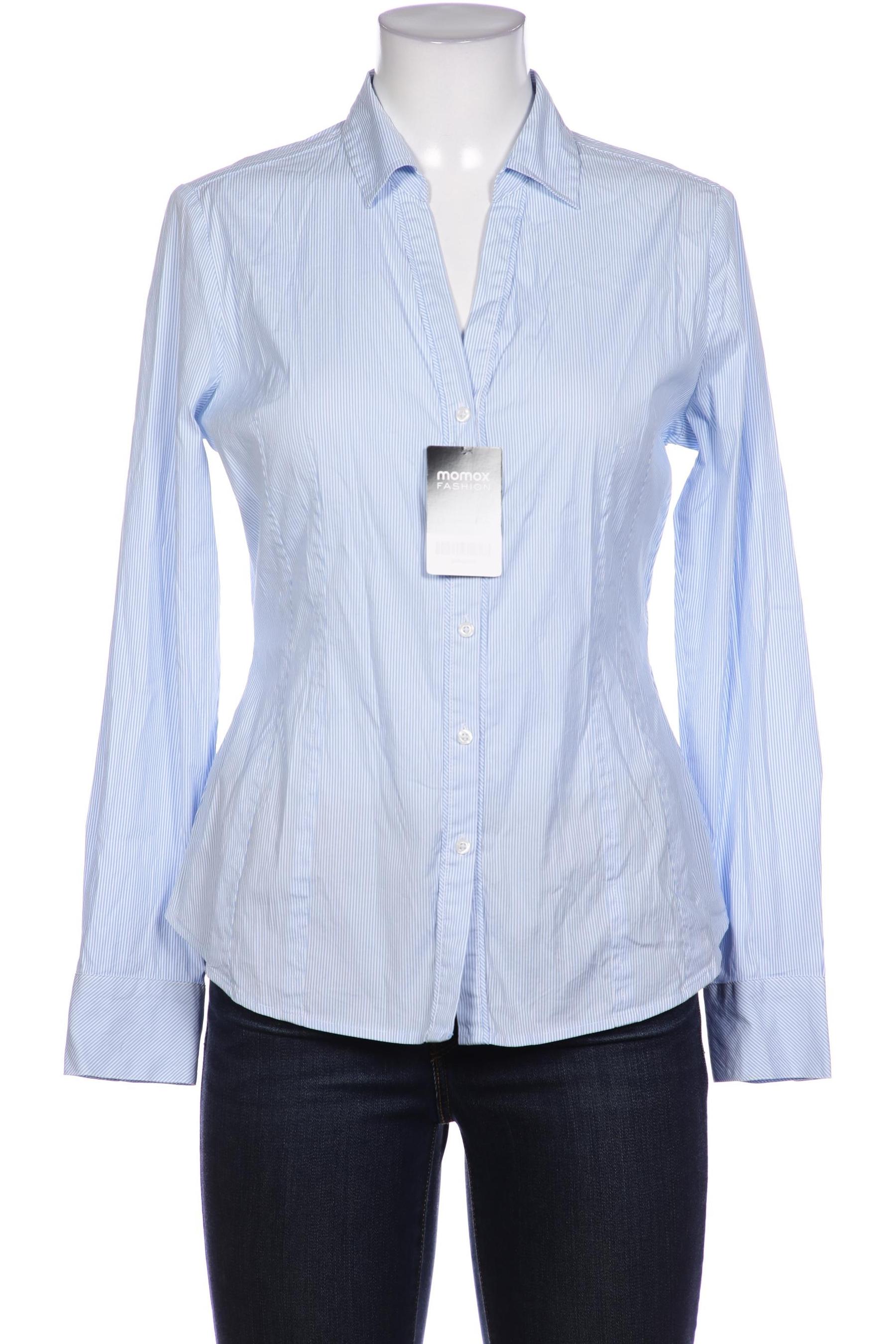 

Comma Damen Bluse, blau, Gr. 40