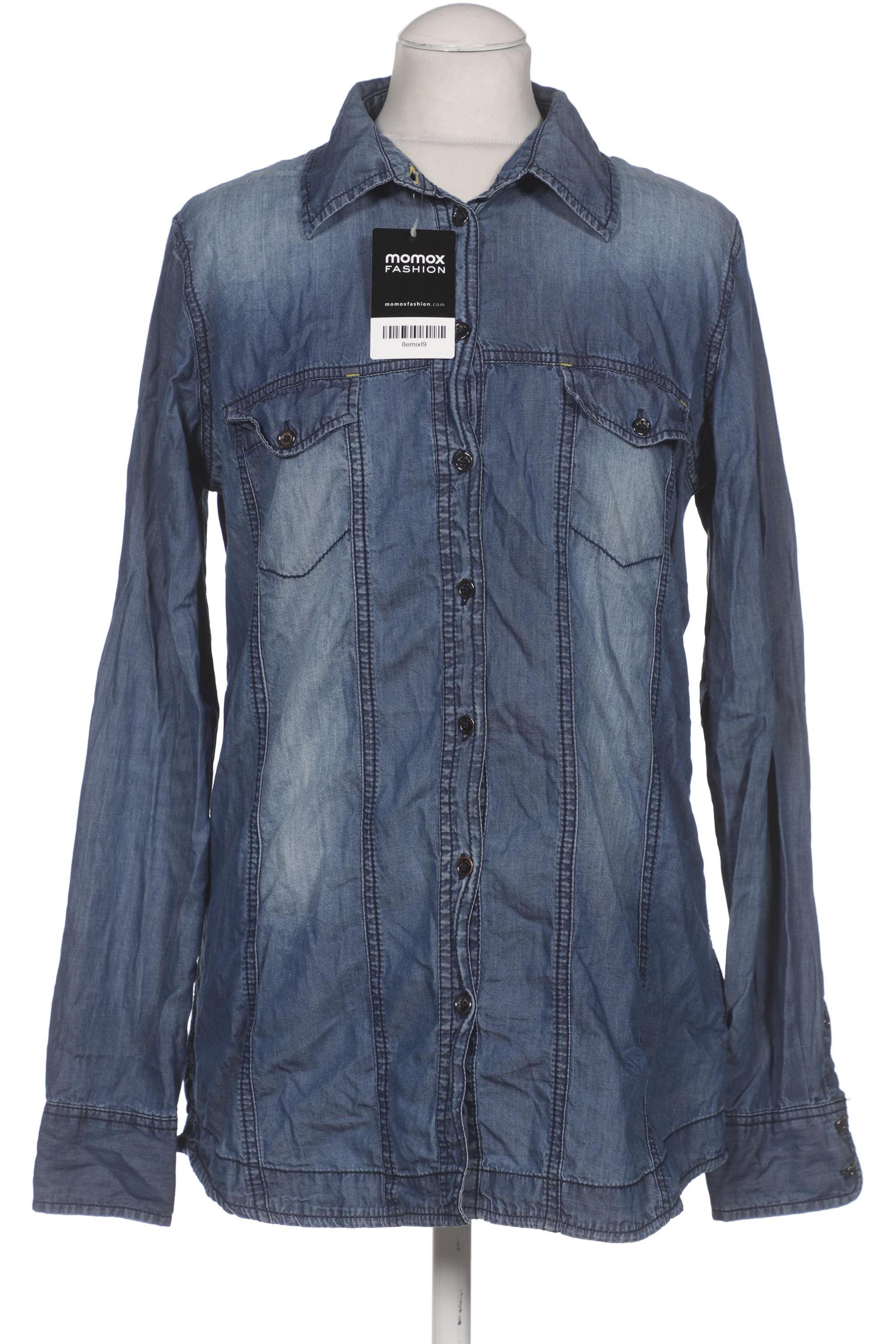 

Comma Damen Bluse, marineblau, Gr. 38