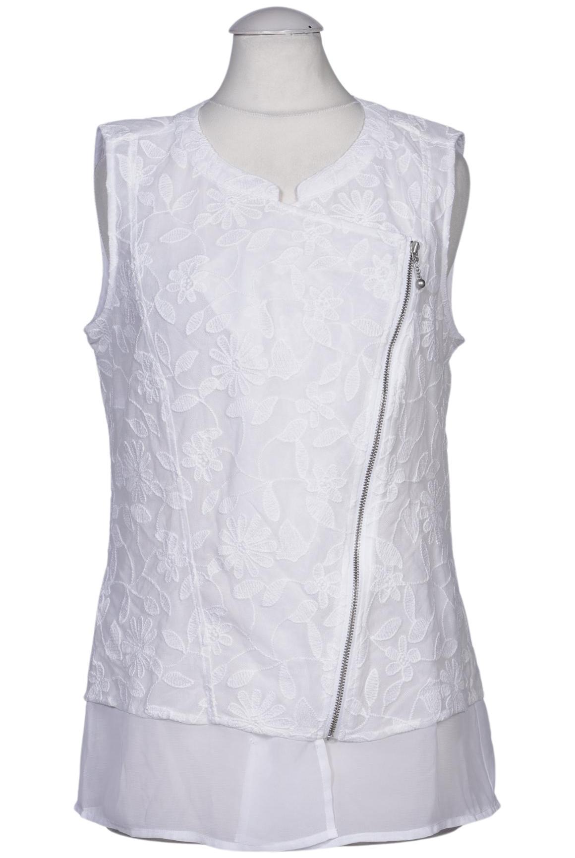 

Comma Damen Bluse, weiß, Gr. 34