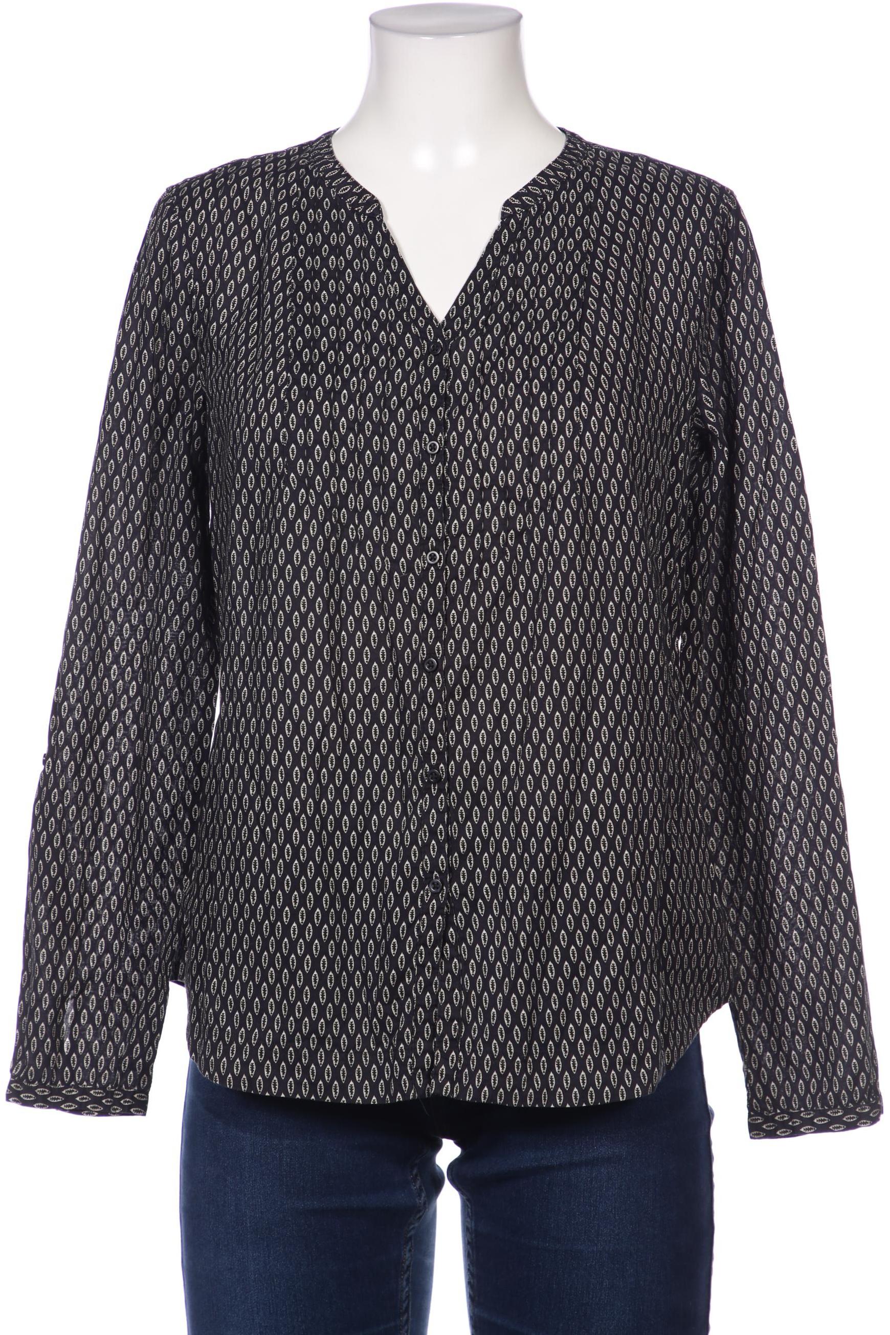 

Comma Damen Bluse, marineblau, Gr. 38