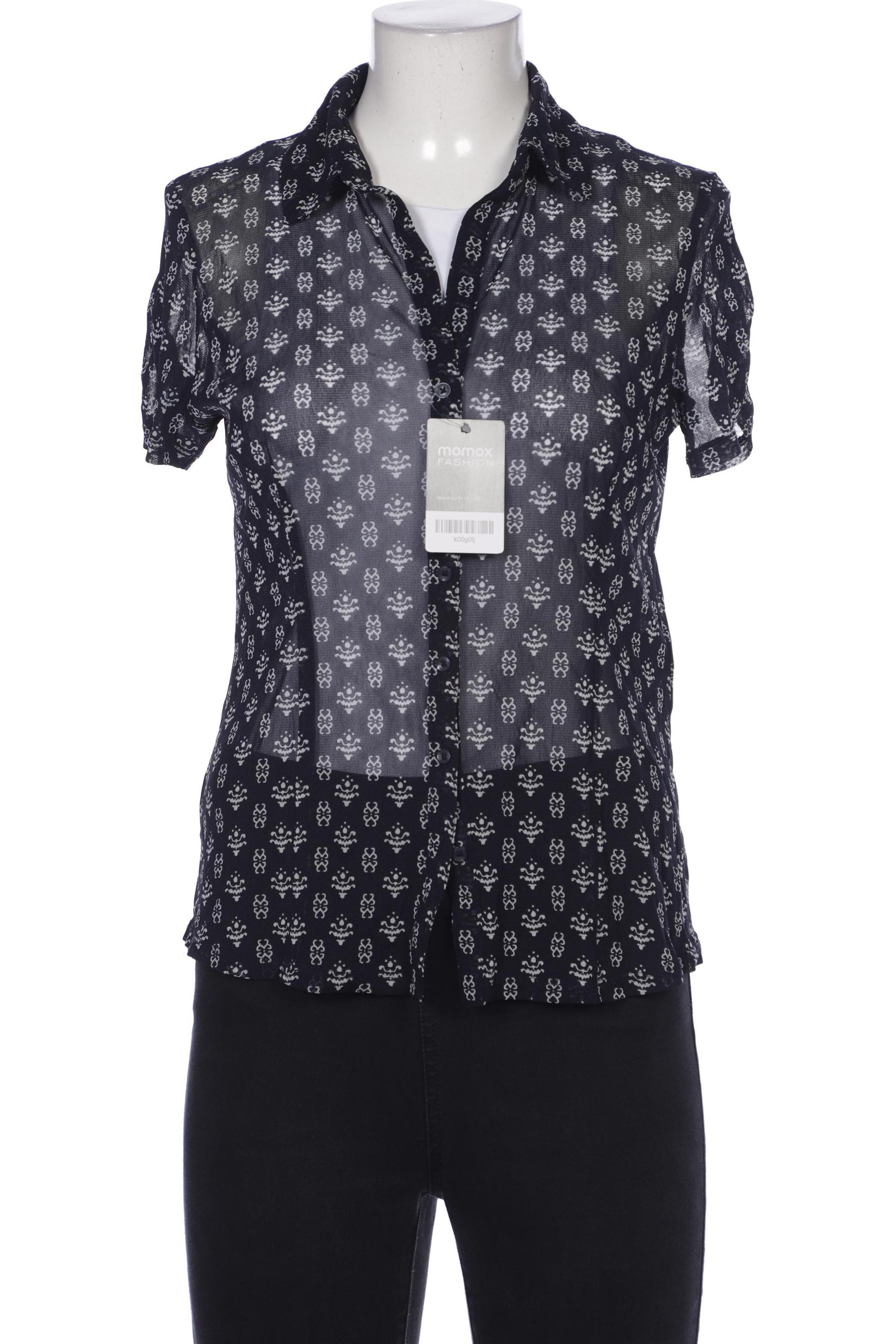 

Comma Damen Bluse, marineblau, Gr. 40