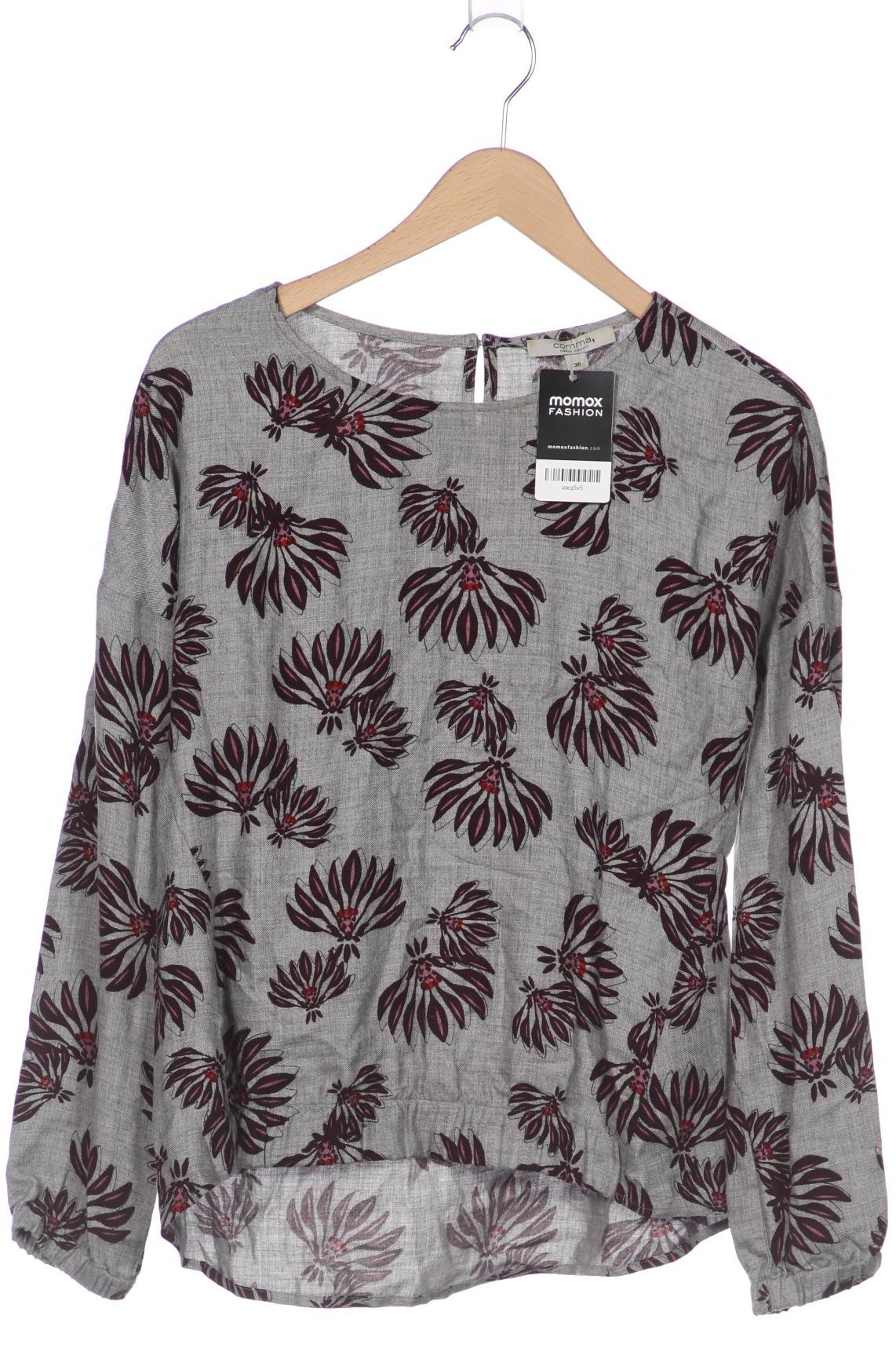 

Comma Damen Bluse, grau, Gr. 36