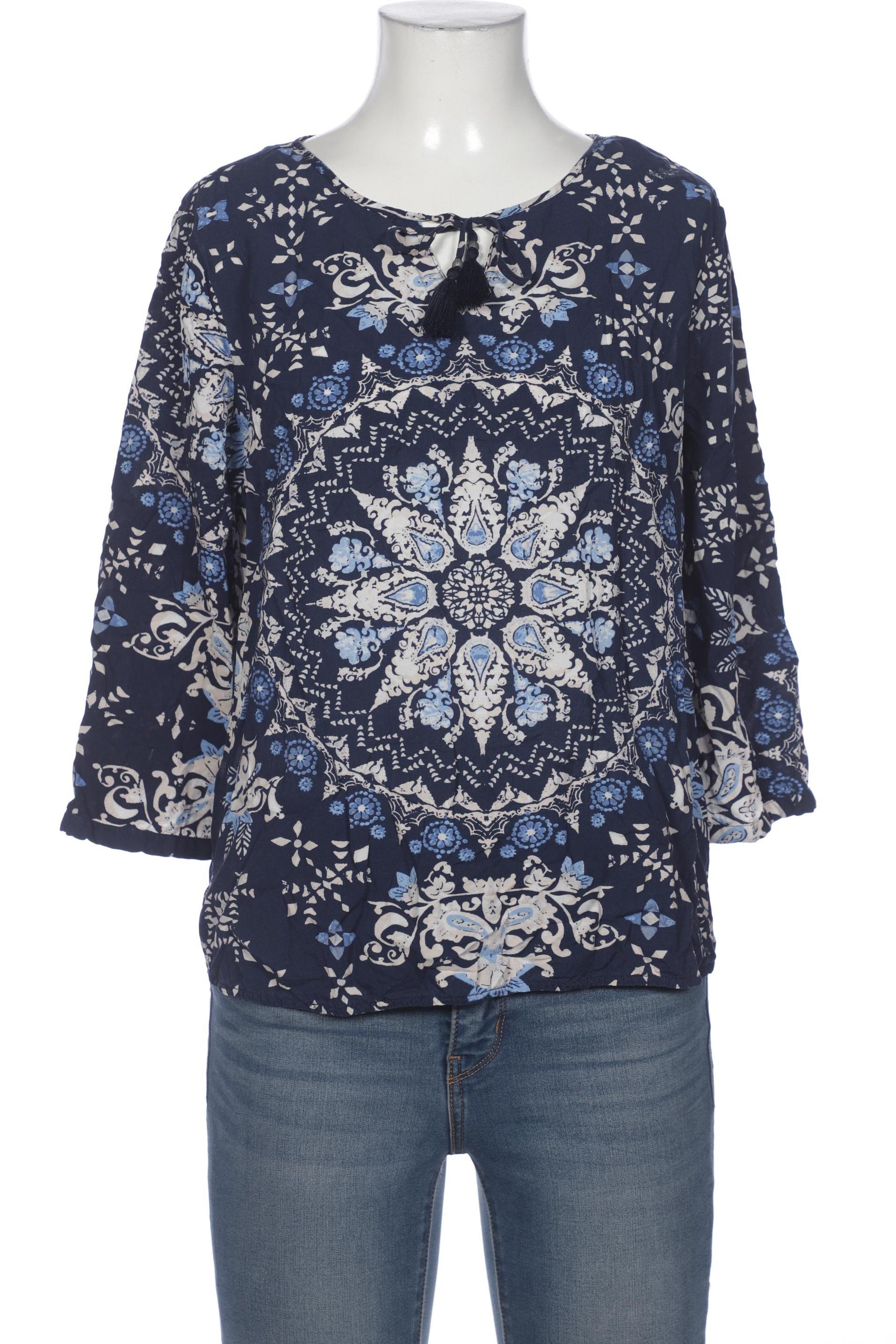 

Comma Damen Bluse, marineblau