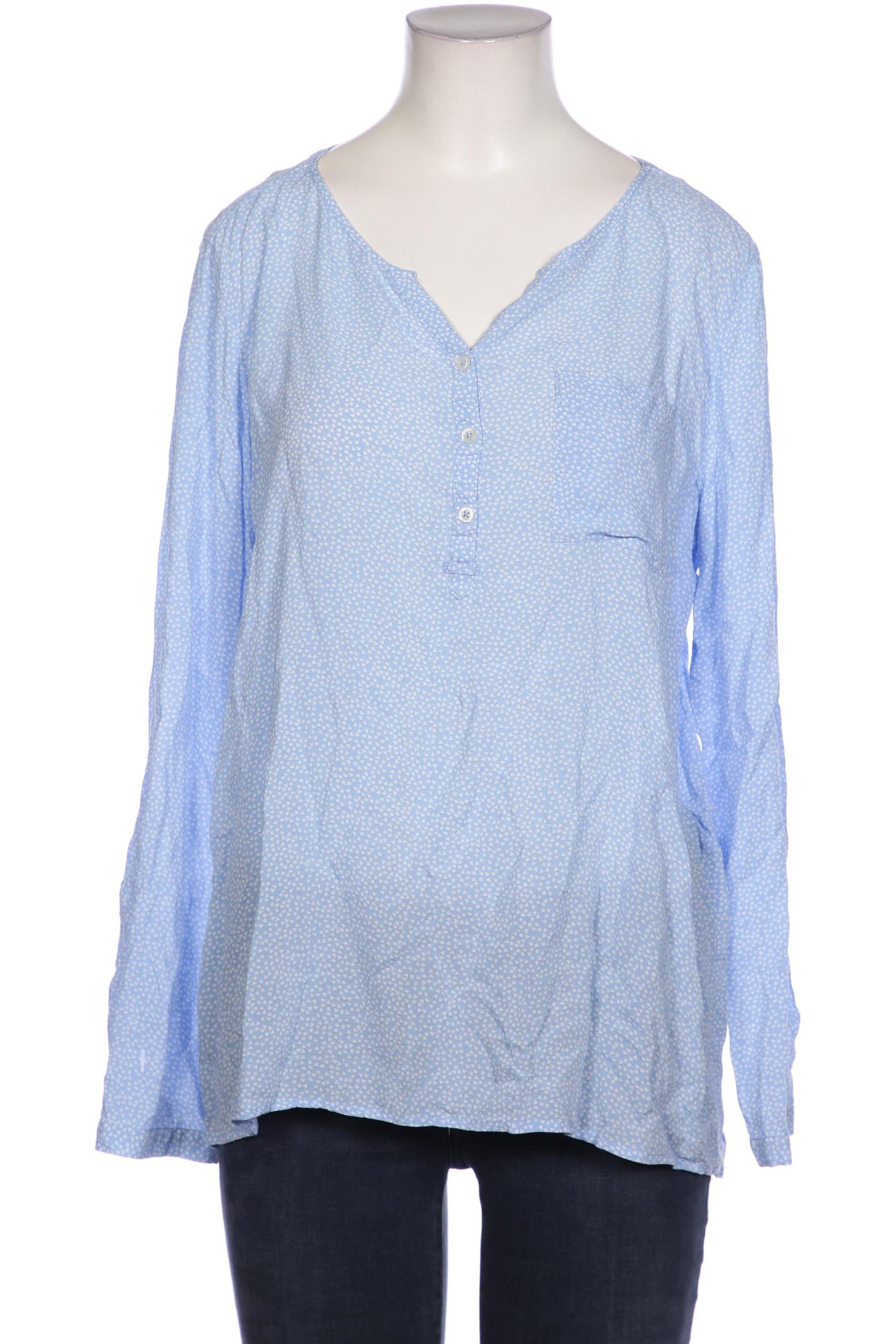 

Comma Damen Bluse, blau, Gr. 38