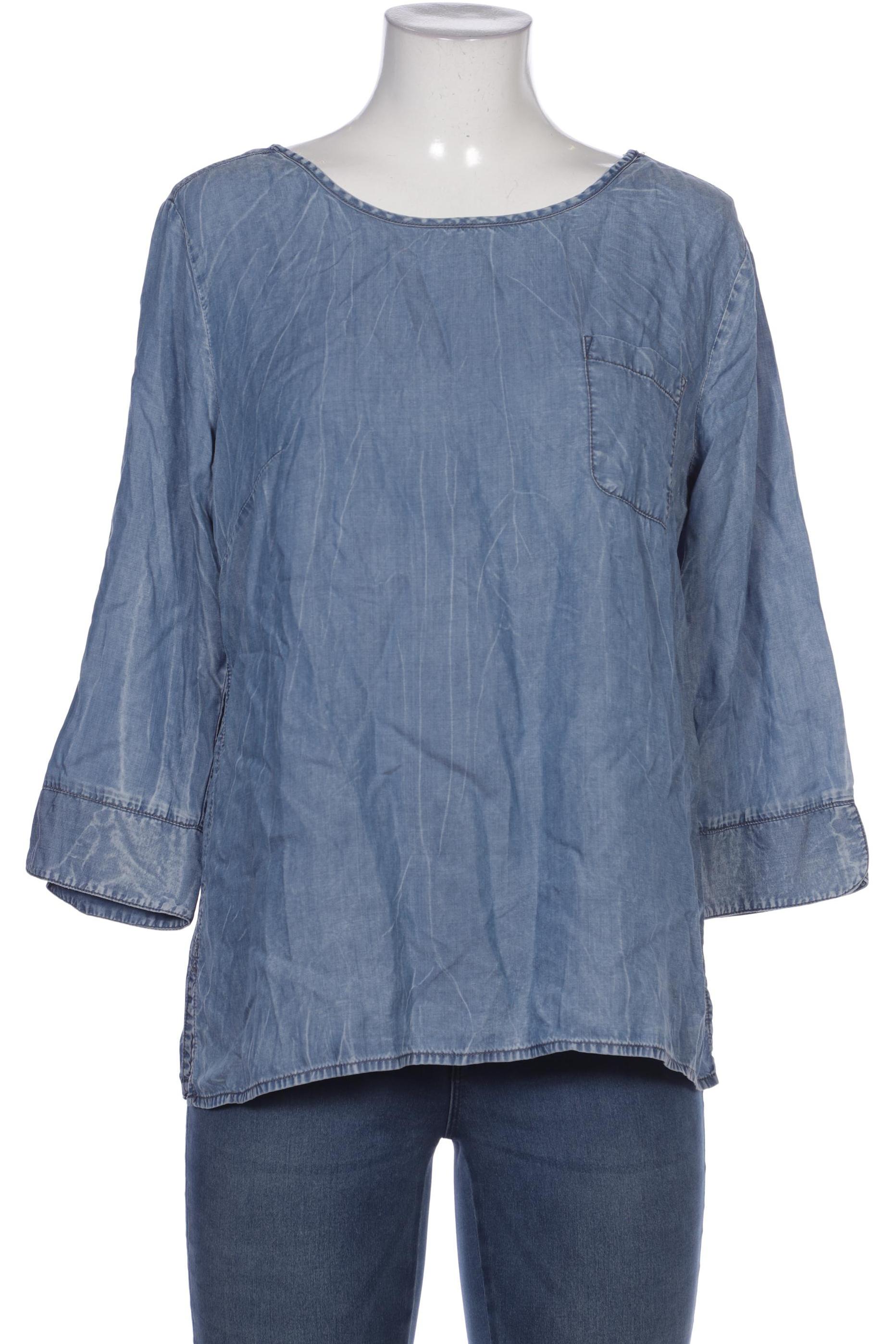 

Comma Damen Bluse, blau, Gr. 40