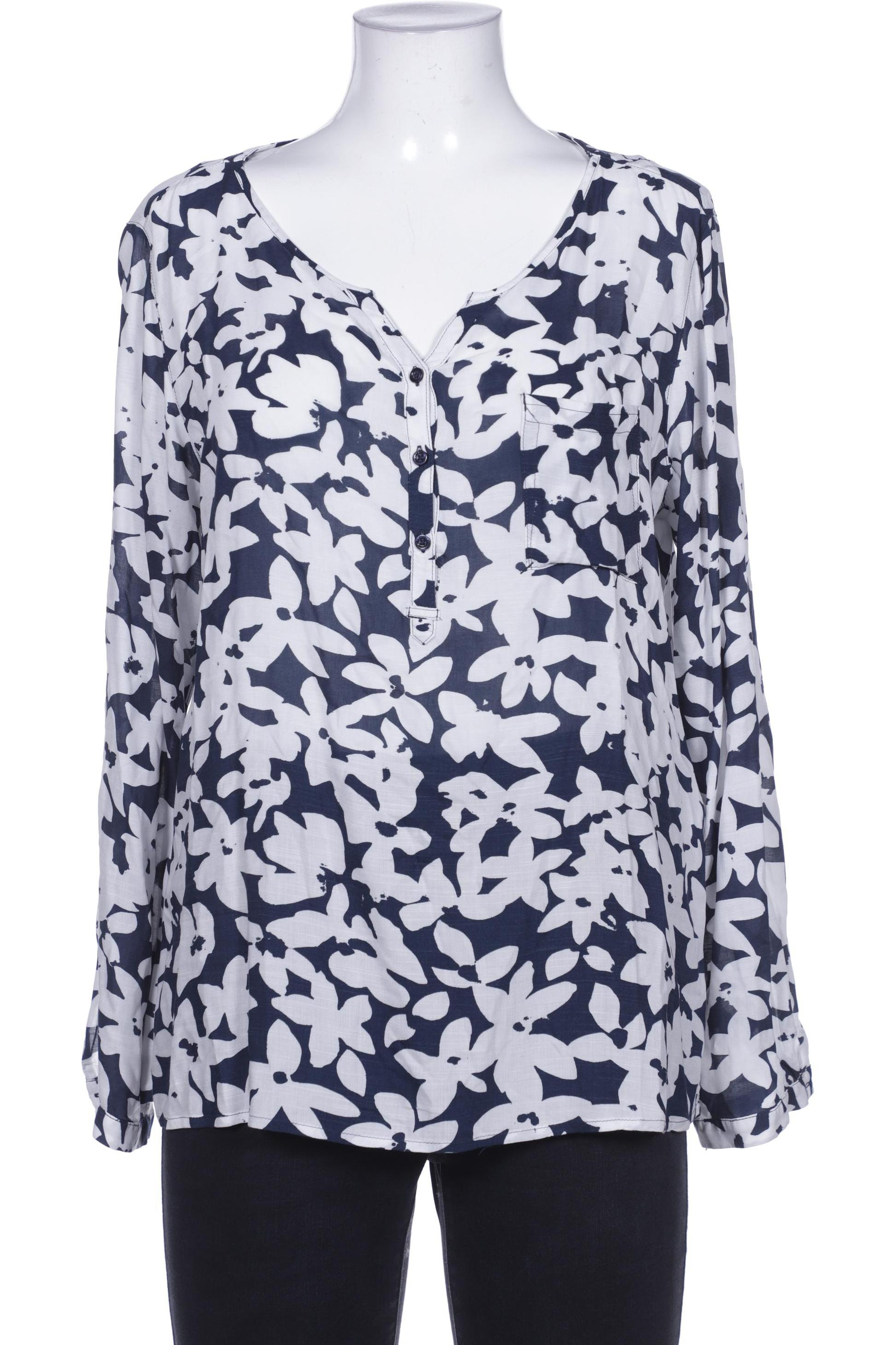 

Comma Damen Bluse, marineblau