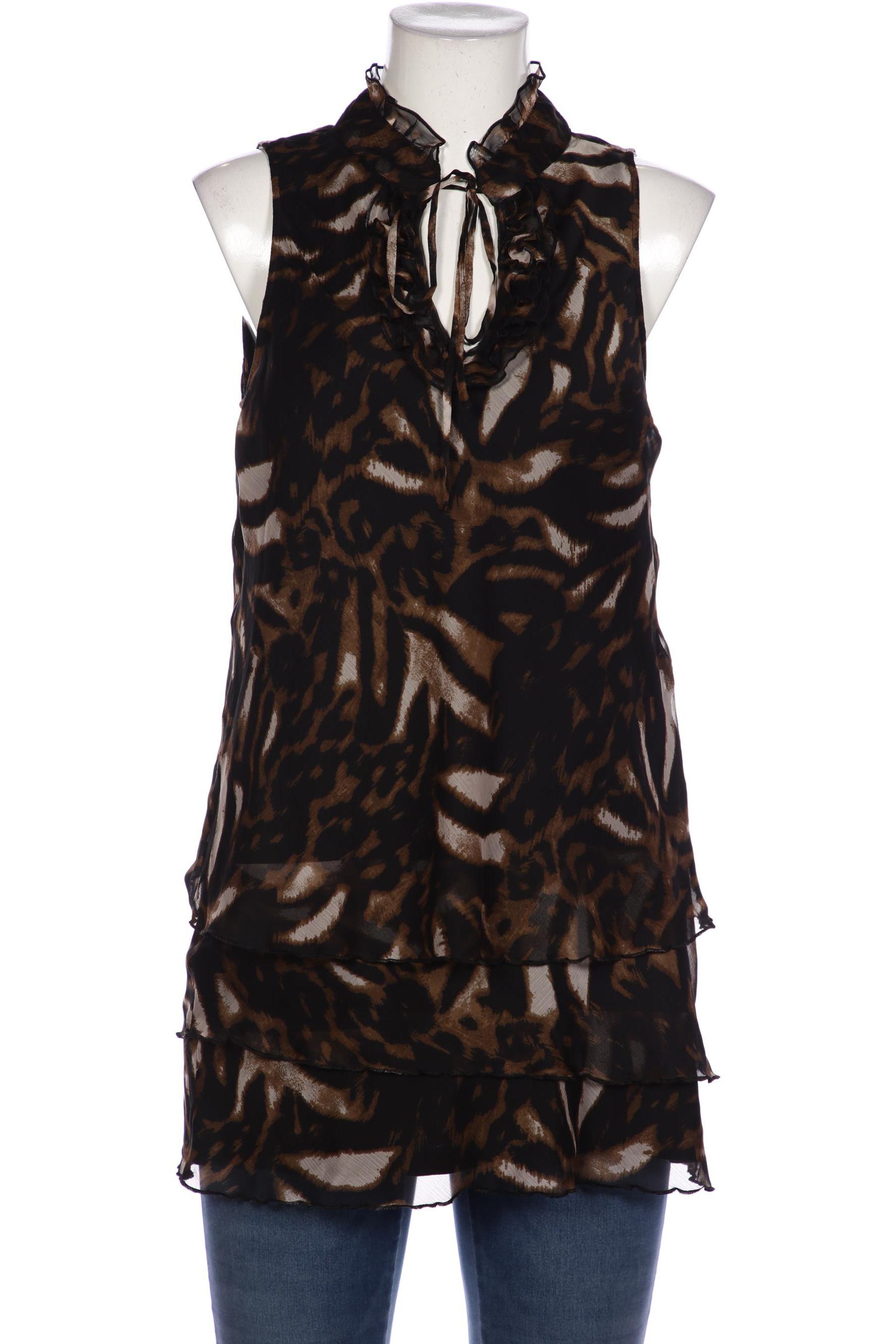 

Comma Damen Bluse, braun, Gr. 40